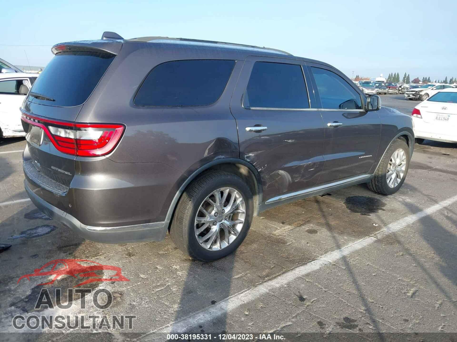 DODGE DURANGO 2015 - 1C4RDHEG9FC729332