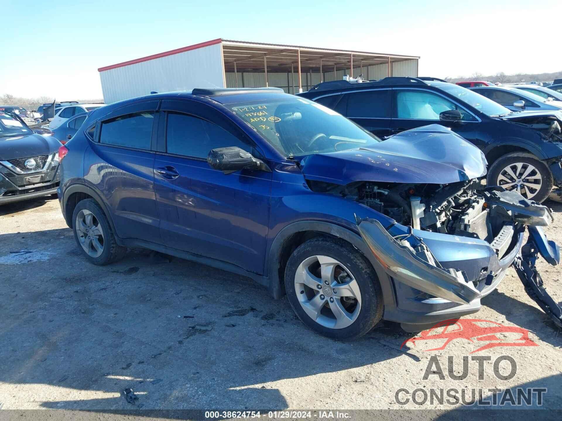 HONDA HR-V 2016 - 3CZRU5H51GM741588