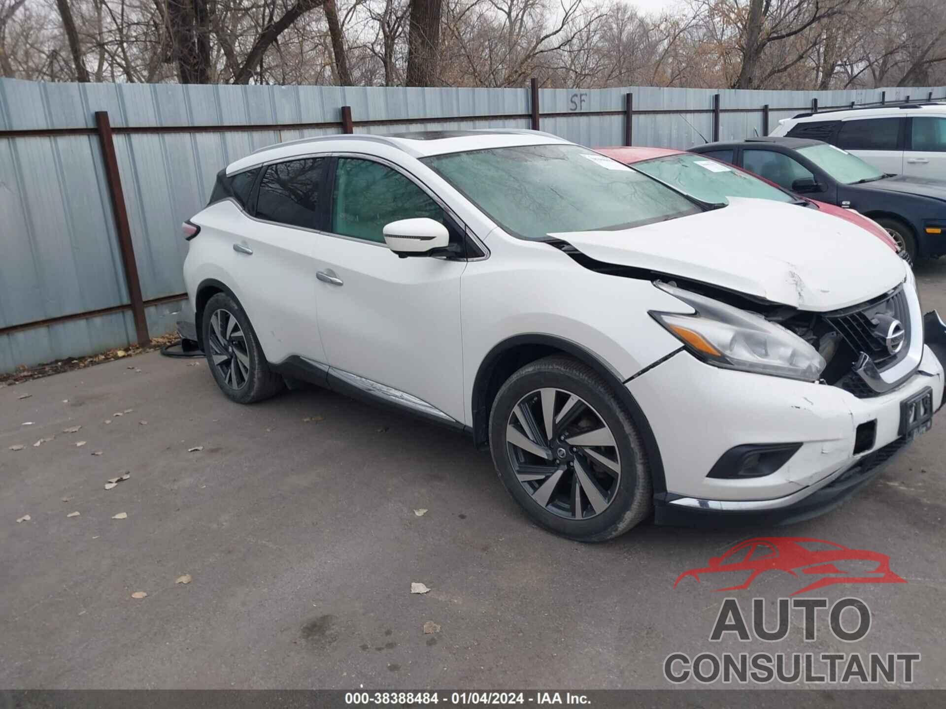 NISSAN MURANO 2016 - 5N1AZ2MH7GN114818