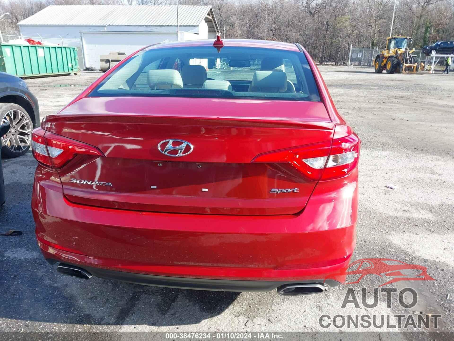 HYUNDAI SONATA 2017 - 5NPE34AF6HH514120