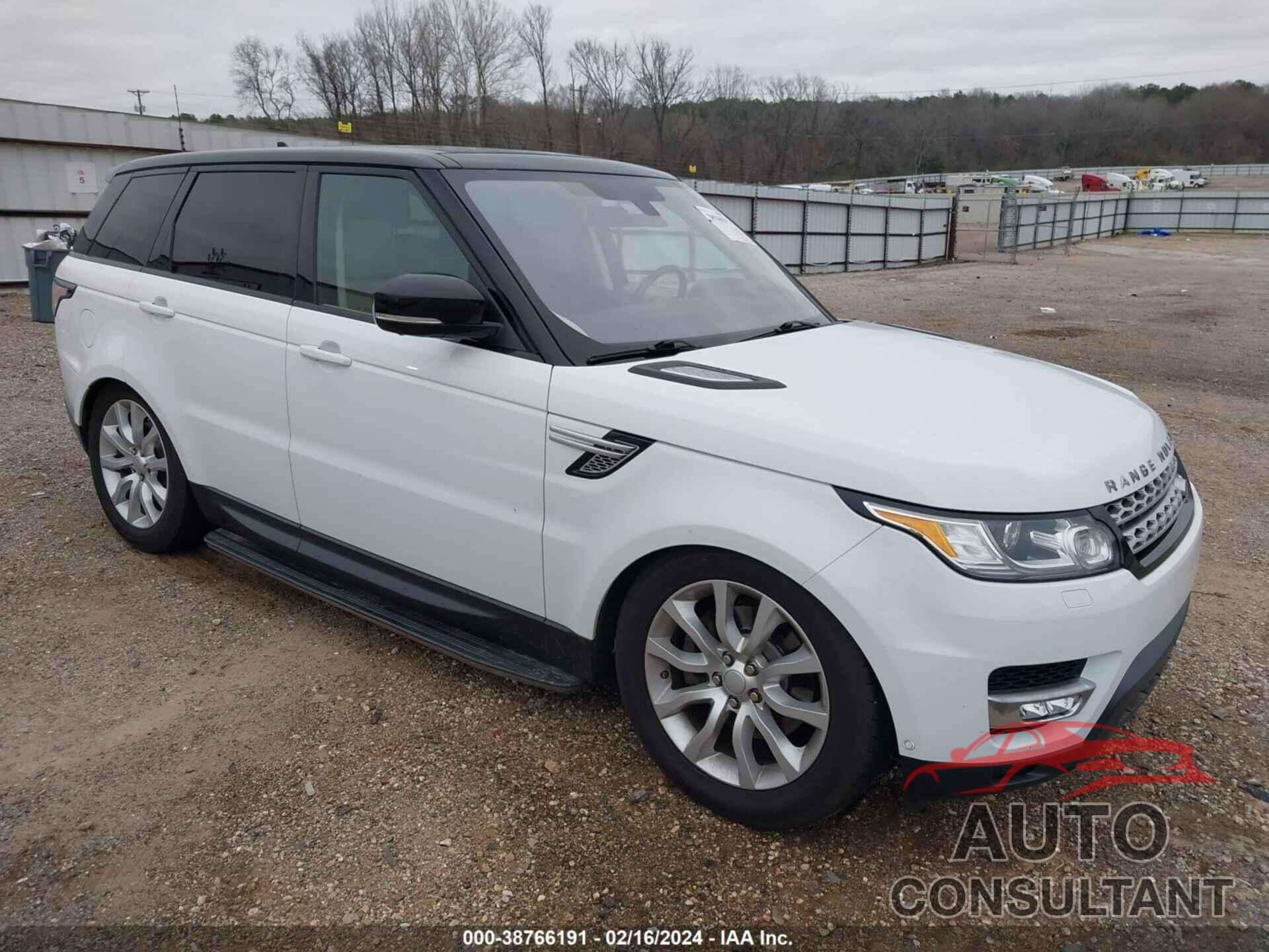 LAND ROVER RANGE ROVER SPORT 2016 - SALWR2VFXGA568939