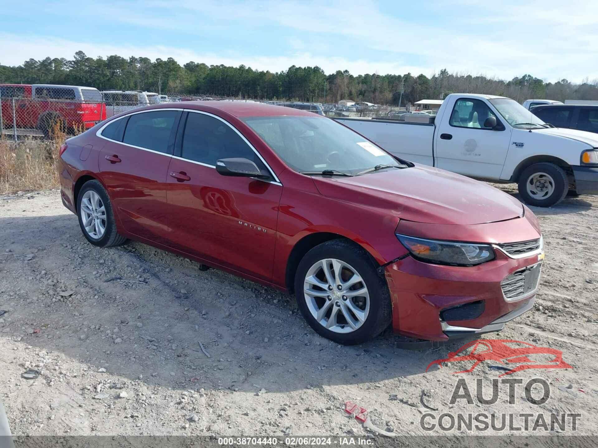 CHEVROLET MALIBU 2017 - 1G1ZE5ST2HF162369