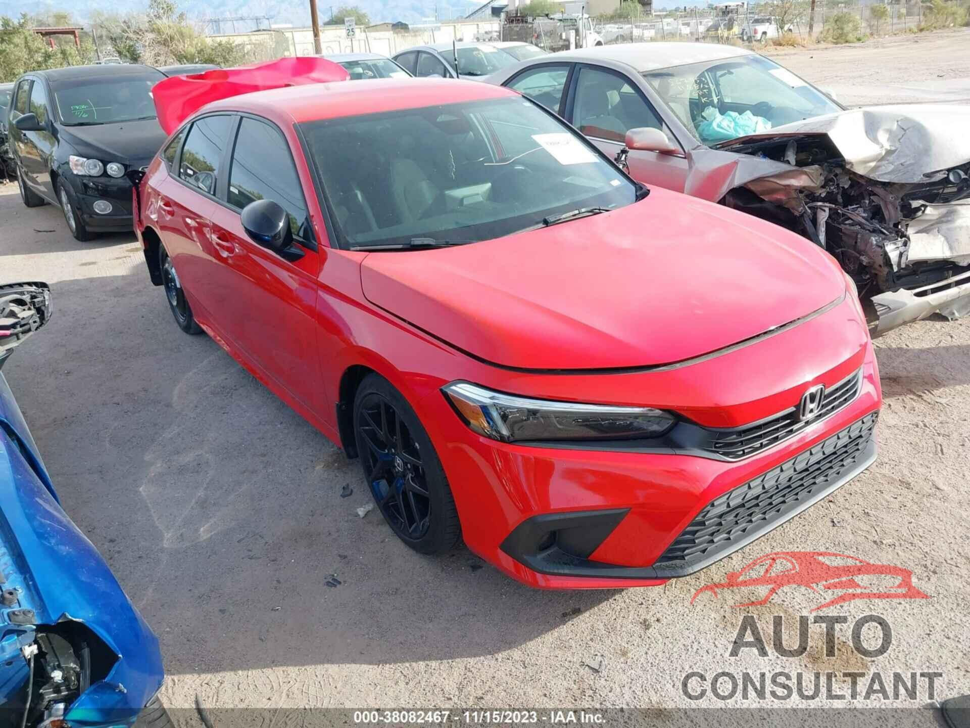 HONDA CIVIC 2022 - 2HGFE2F51NH534610