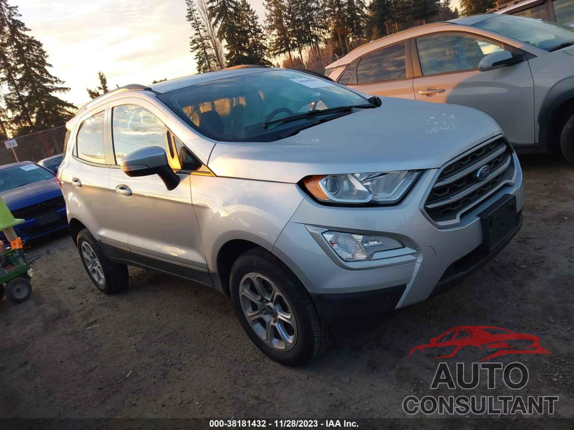 FORD ECOSPORT 2021 - MAJ6S3GL1MC405851