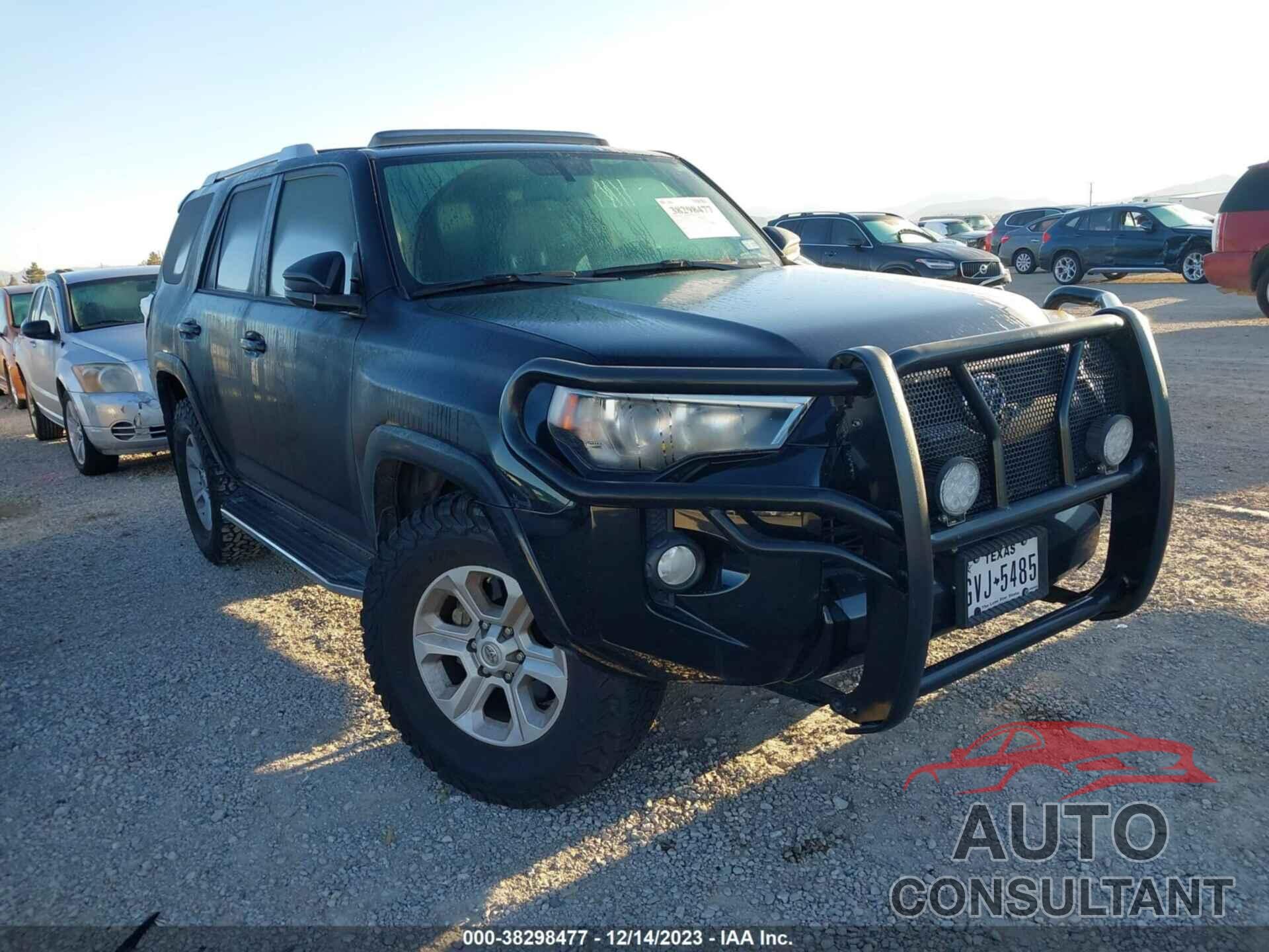 TOYOTA 4RUNNER 2016 - JTEBU5JR1G5283251