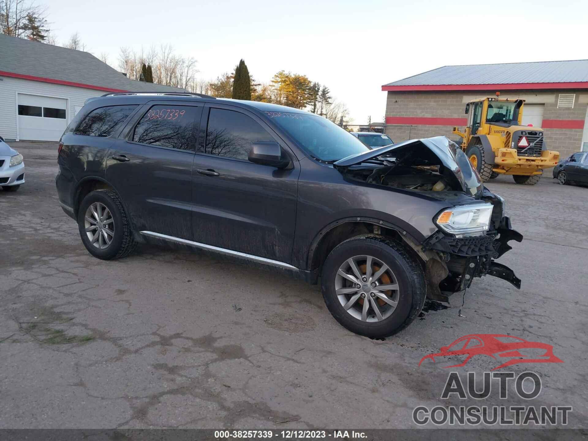 DODGE DURANGO 2017 - 1C4RDJAG8HC752942