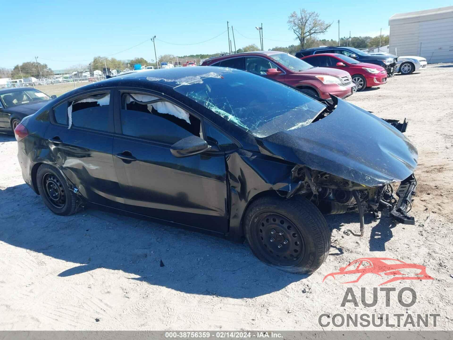 KIA FORTE 2017 - 3KPFK4A78HE076687