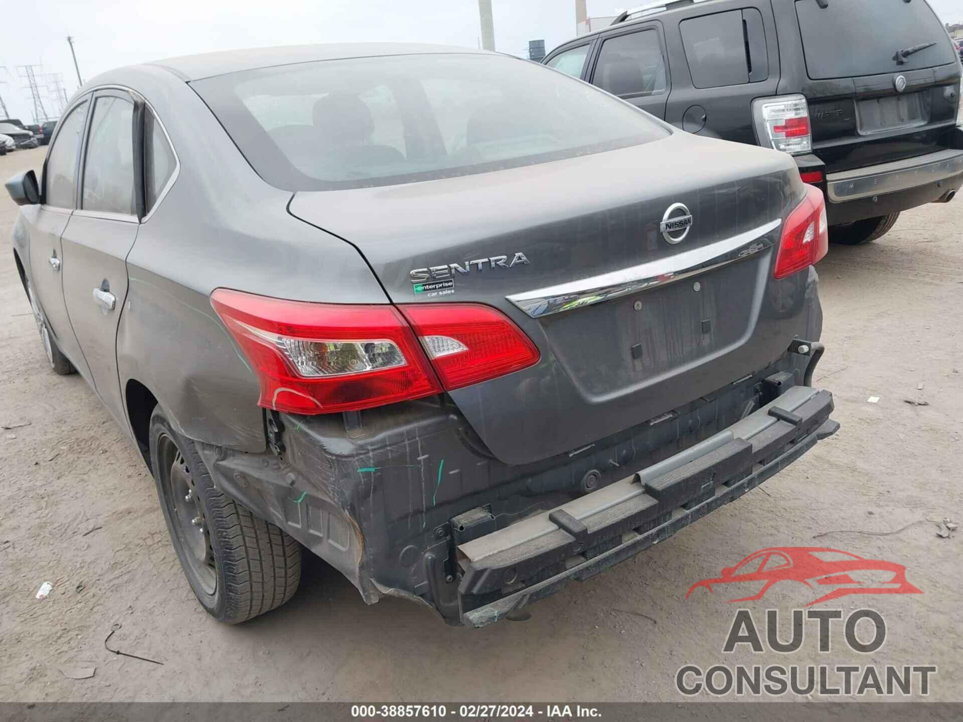 NISSAN SENTRA 2018 - 3N1AB7AP5JY243431