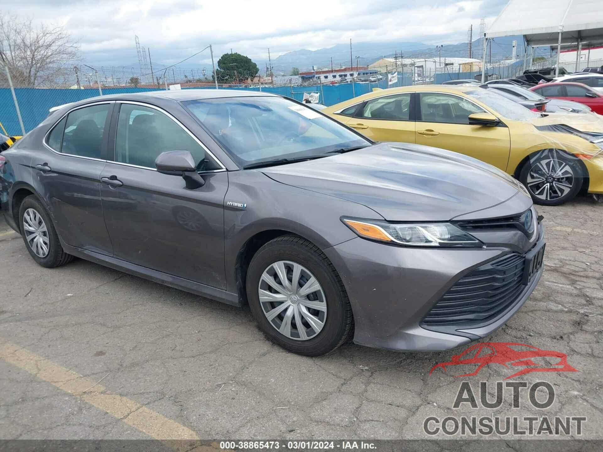 TOYOTA CAMRY 2020 - 4T1C31AK7LU536740