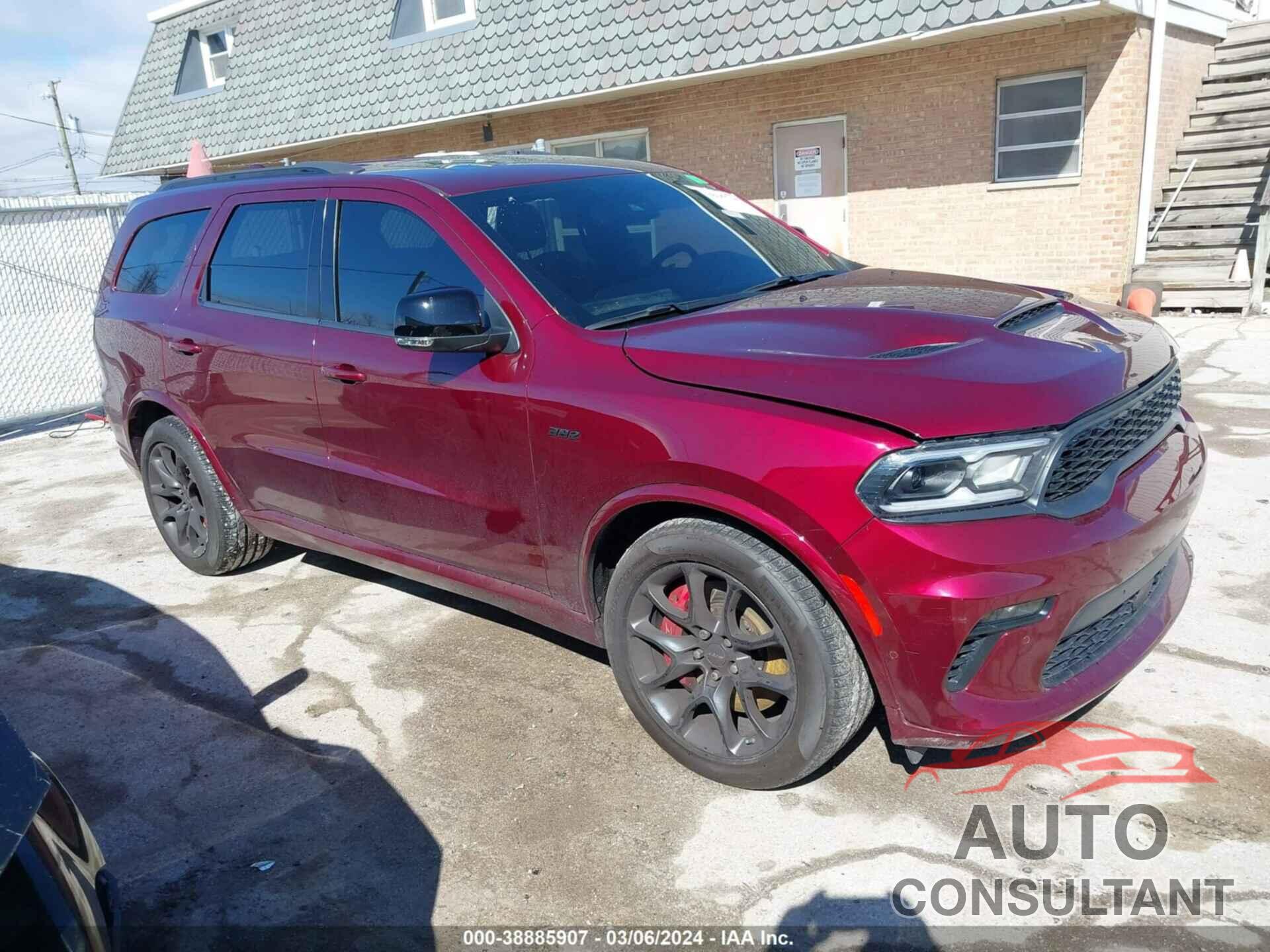 DODGE DURANGO 2021 - 1C4SDJGJ9MC606208