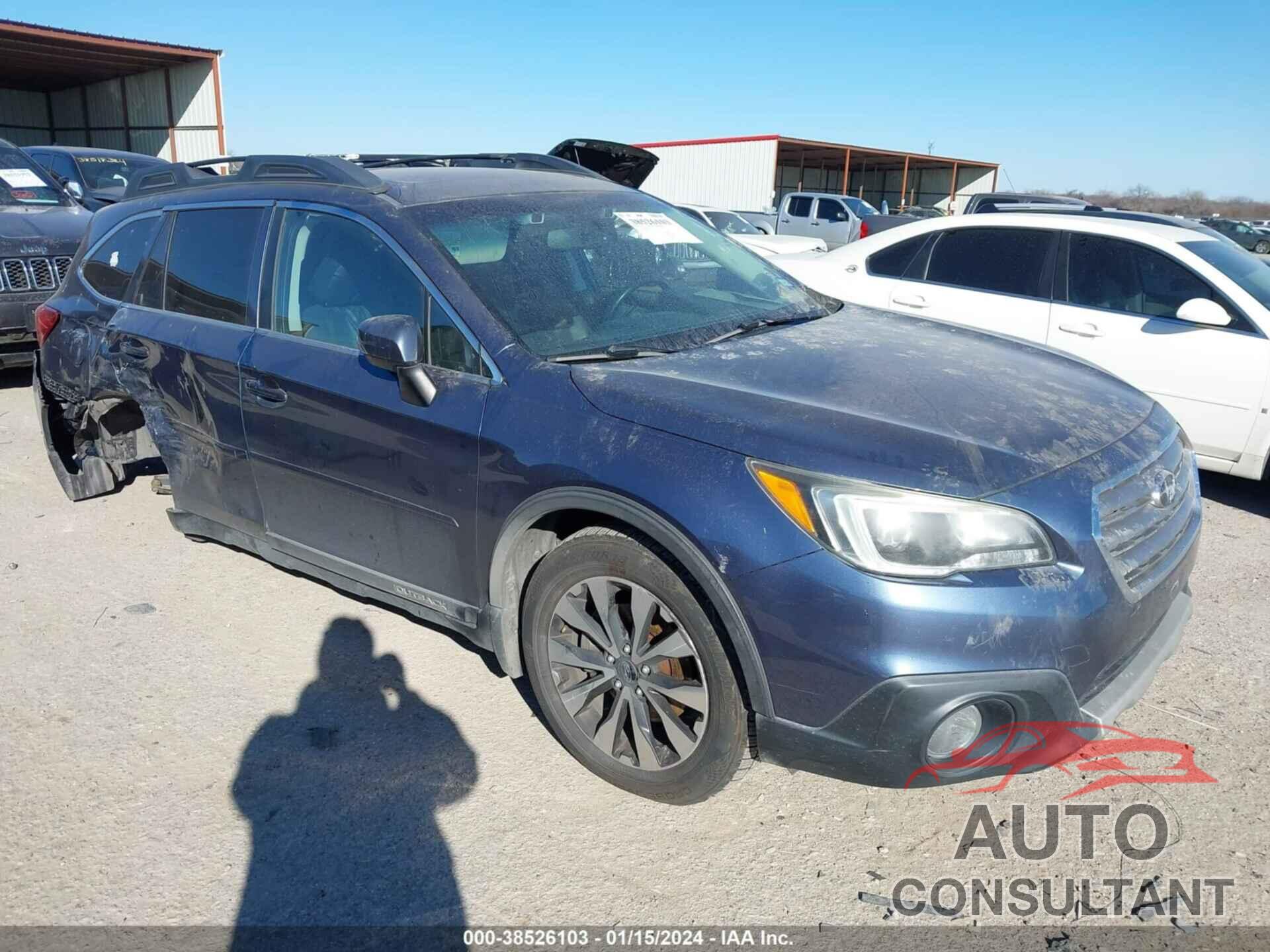 SUBARU OUTBACK 2016 - 4S4BSBNC8G3290218