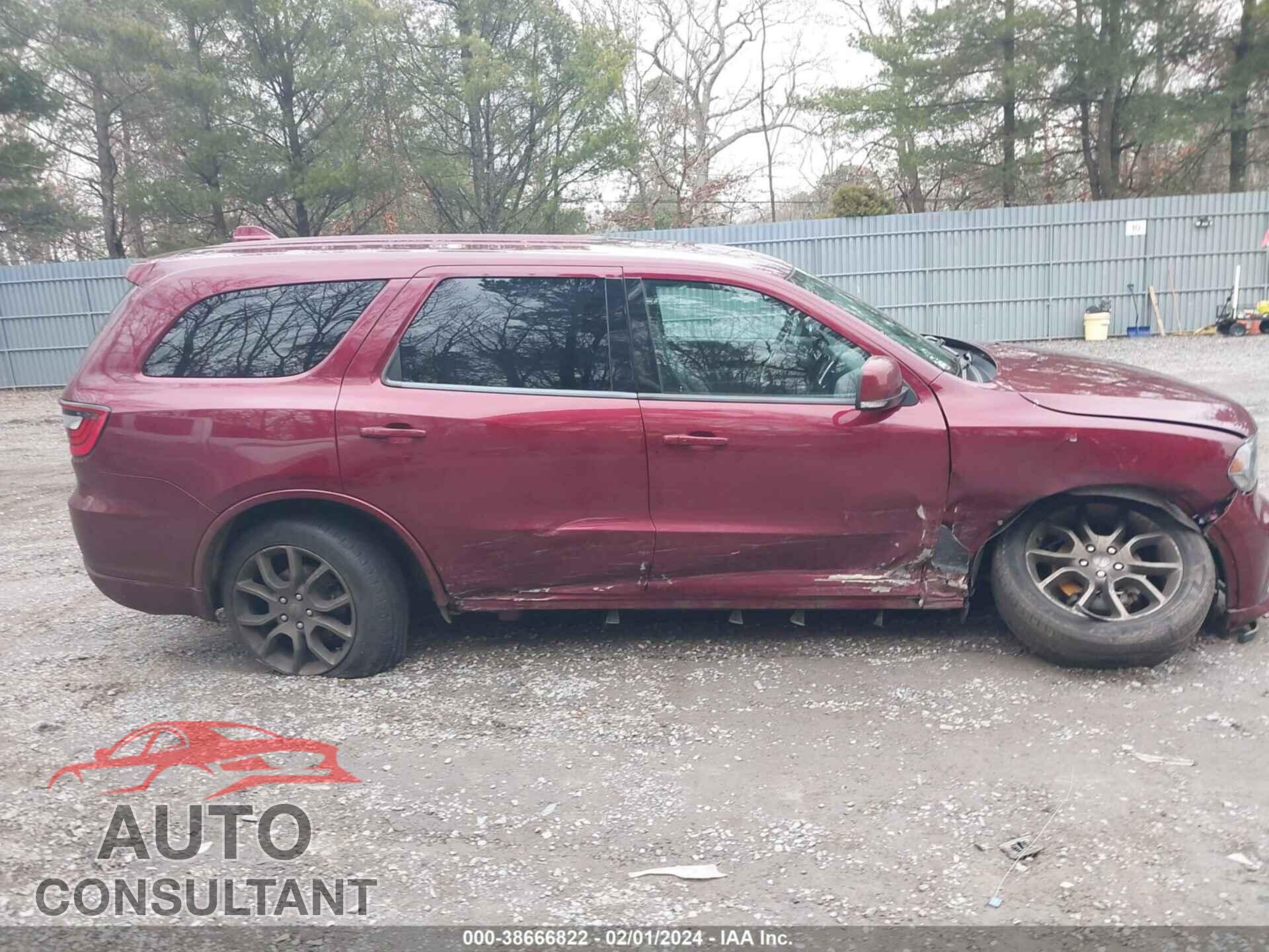 DODGE DURANGO 2017 - 1C4RDJDG3HC664943