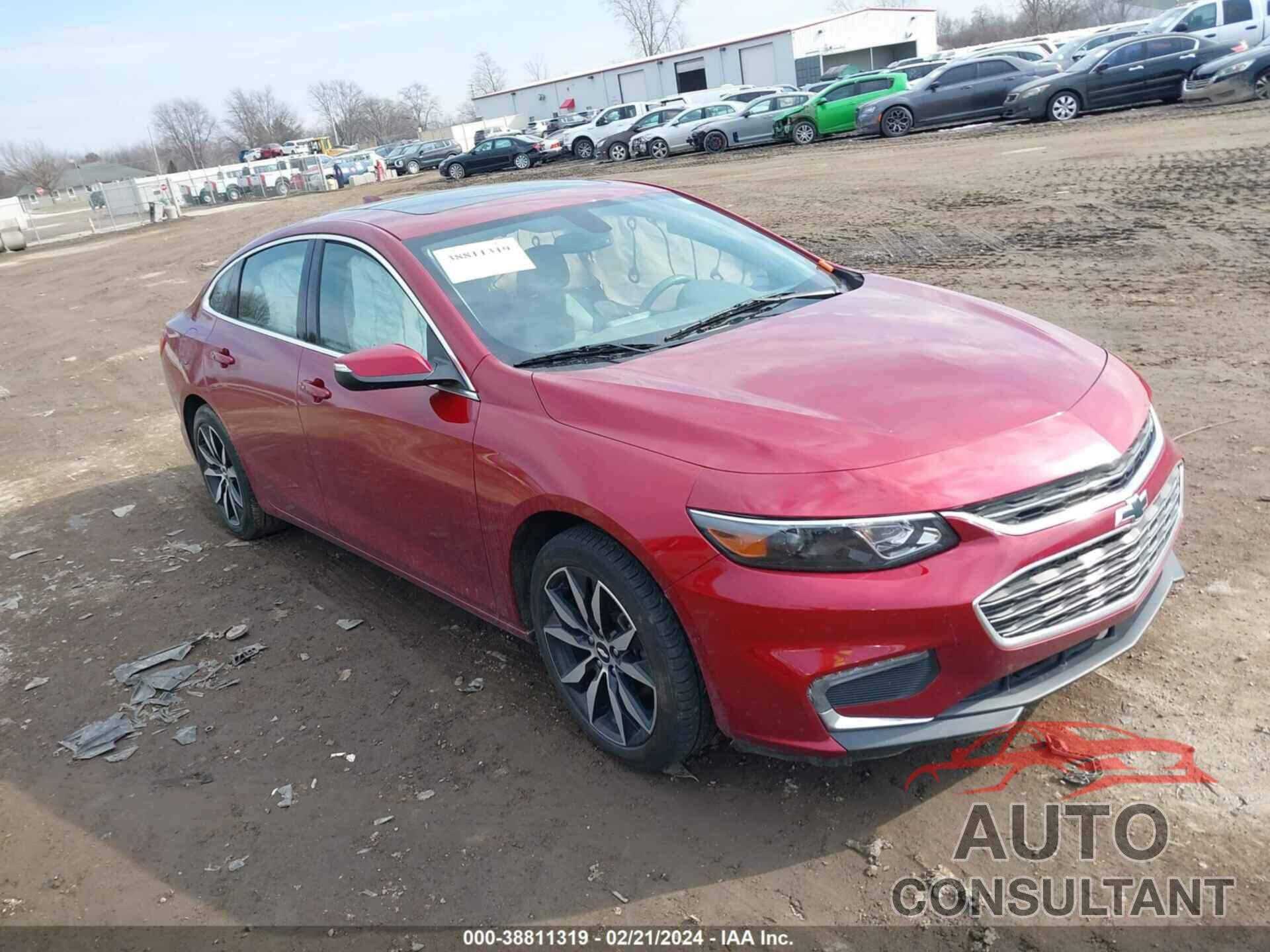 CHEVROLET MALIBU 2018 - 1G1ZD5ST6JF119114