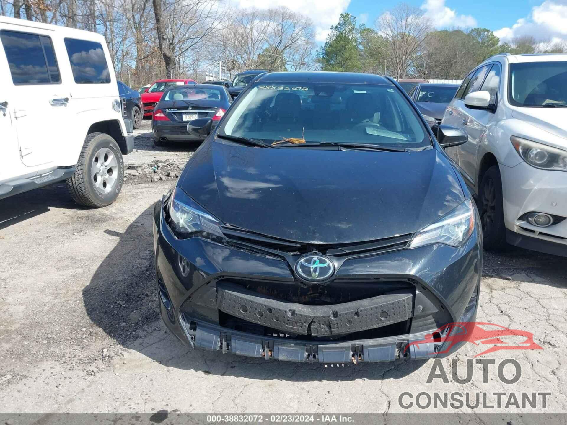 TOYOTA COROLLA 2019 - 5YFWURPE6KP877540