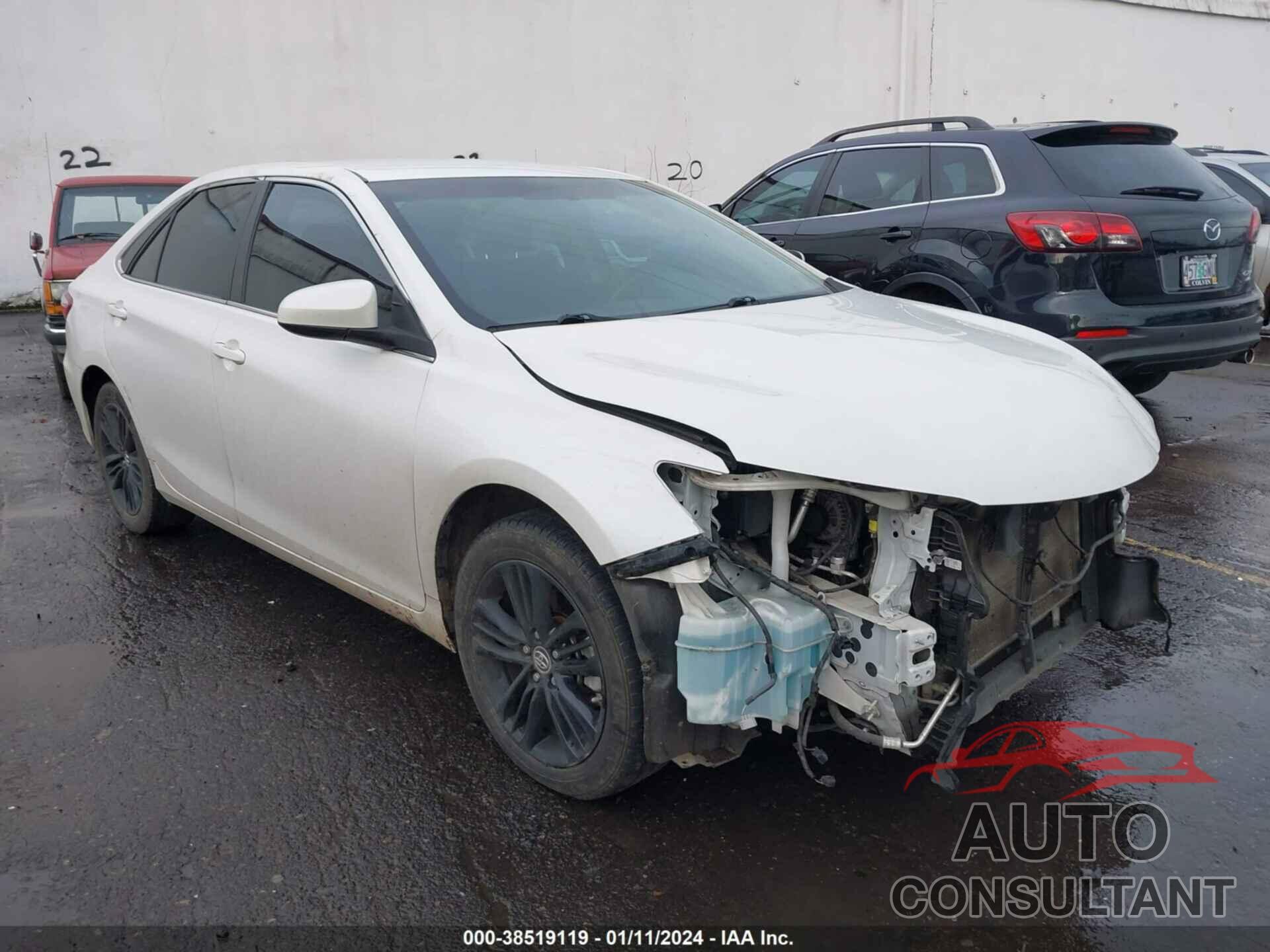 TOYOTA CAMRY 2016 - 4T1BF1FK0GU156964