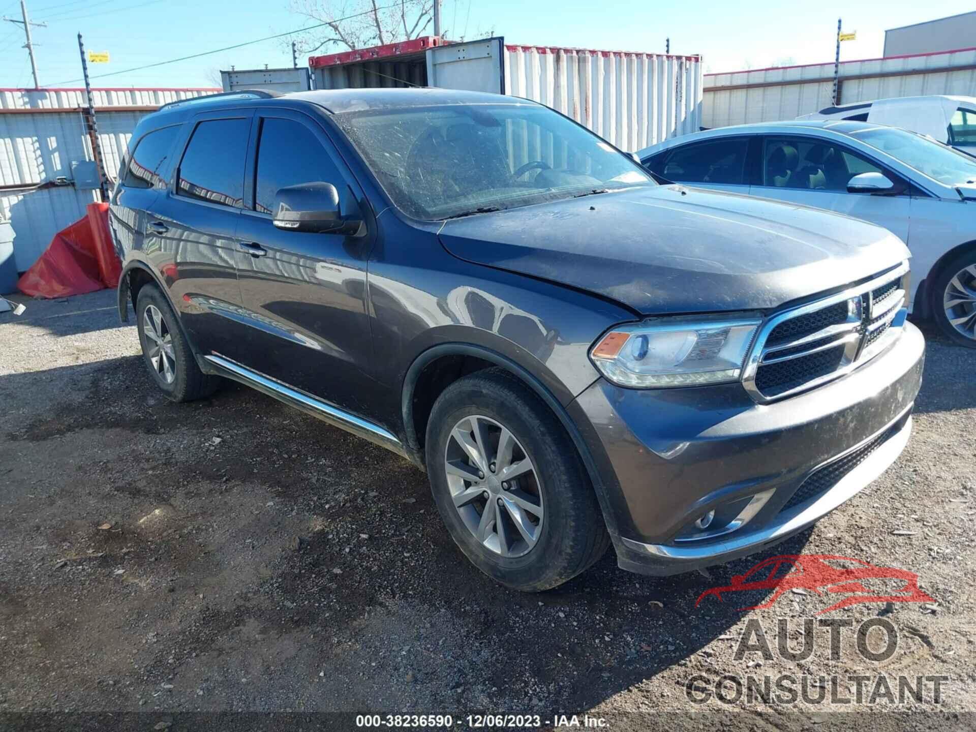 DODGE DURANGO 2016 - 1C4RDHDG6GC361243