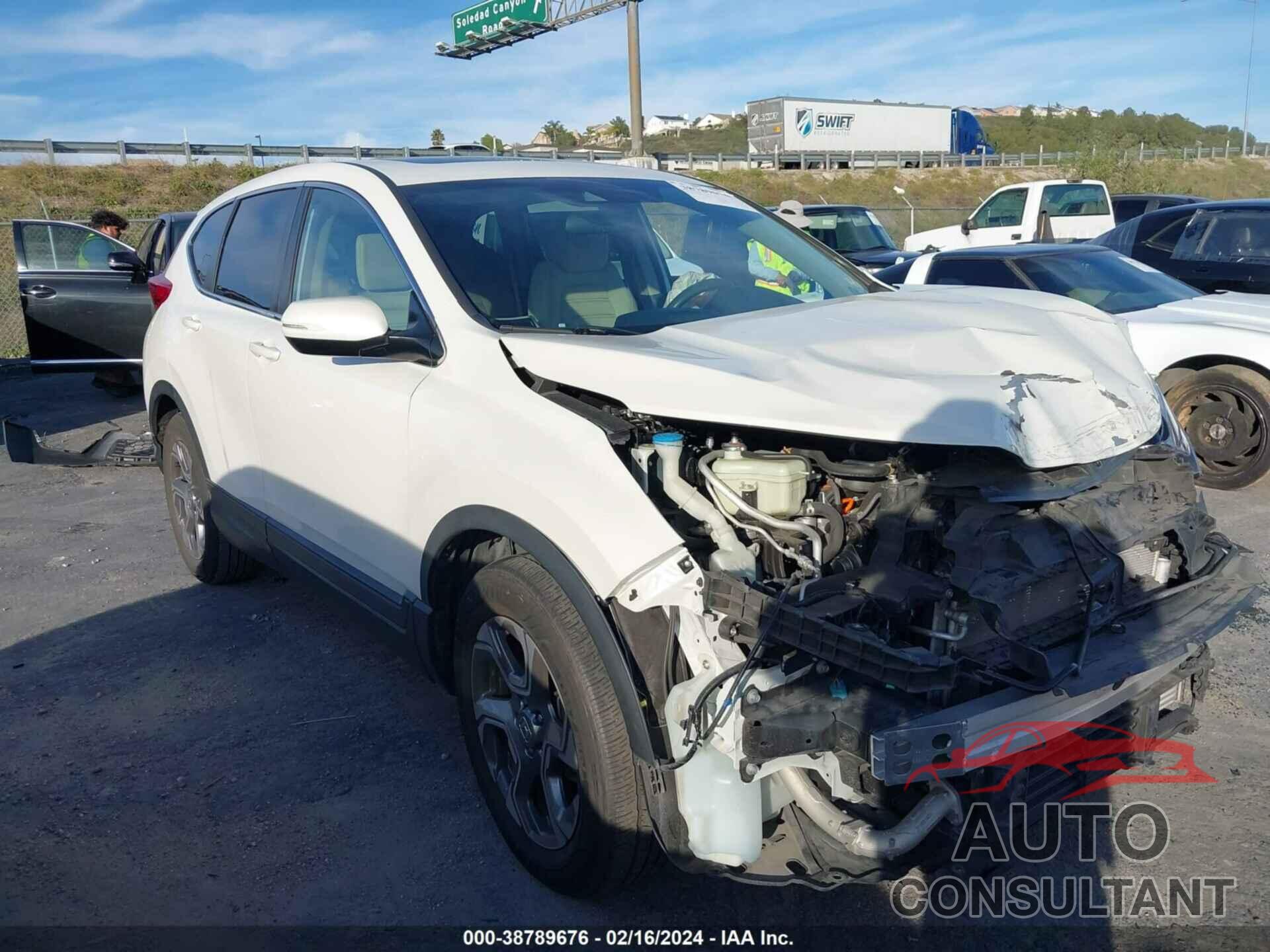 HONDA CR-V 2018 - 2HKRW1H53JH519222