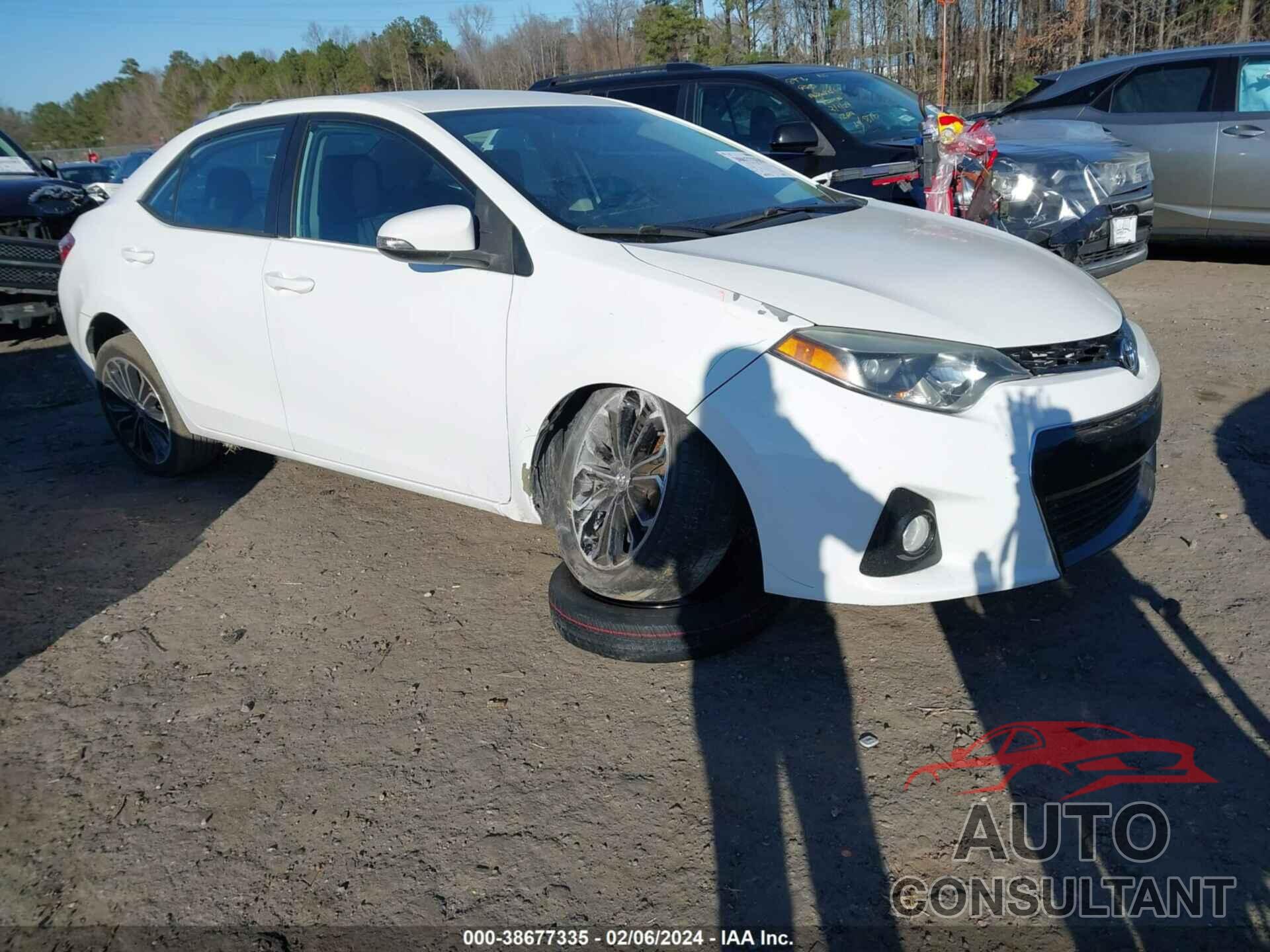 TOYOTA COROLLA 2016 - 5YFBURHE2GP483234