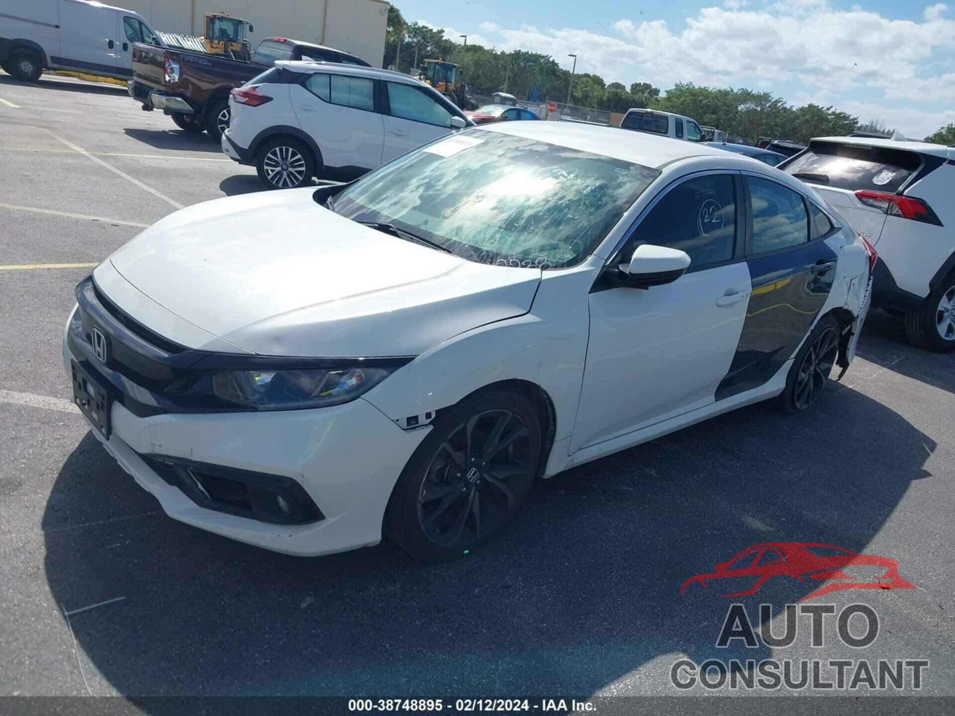 HONDA CIVIC 2019 - 19XFC2E81KE000238