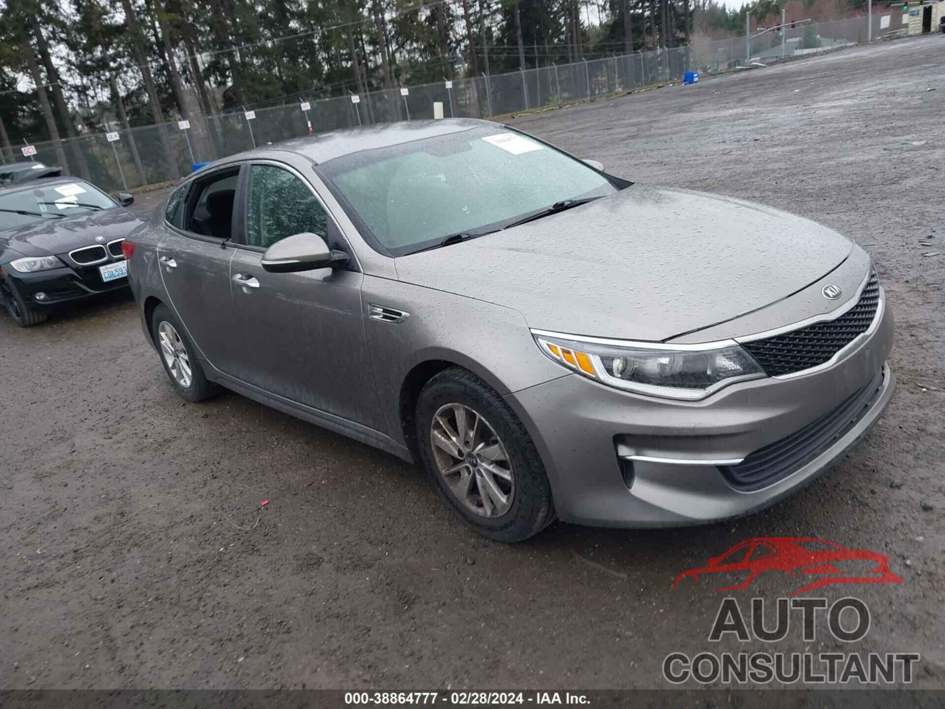 KIA OPTIMA 2018 - 5XXGT4L34JG250408
