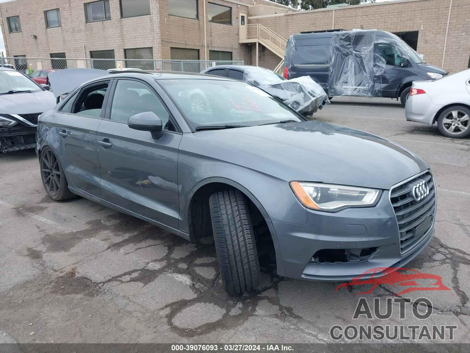 AUDI A3 2016 - WAUB8GFF4G1062945