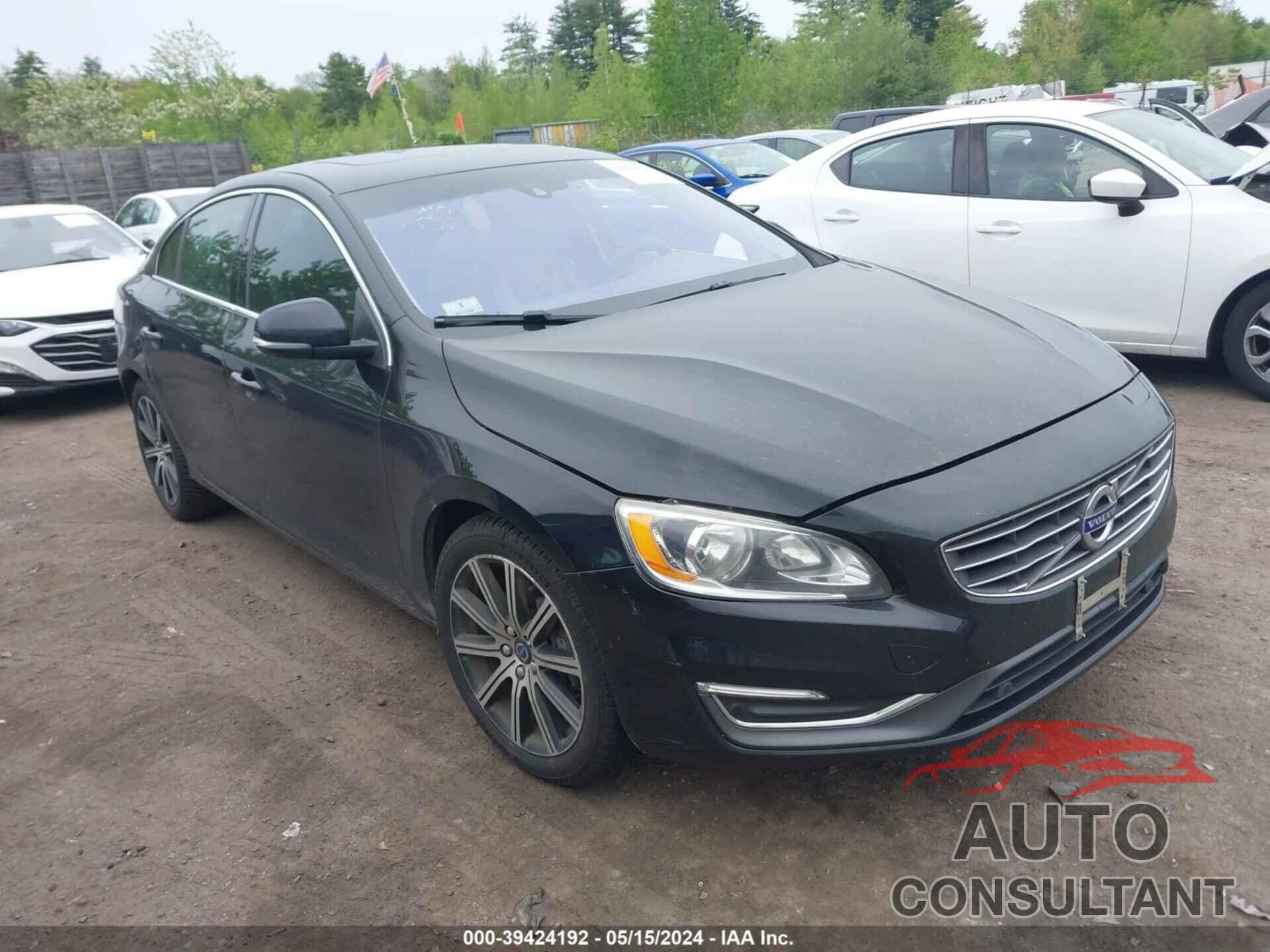 VOLVO S60 INSCRIPTION 2017 - LYV402TK4HB134695