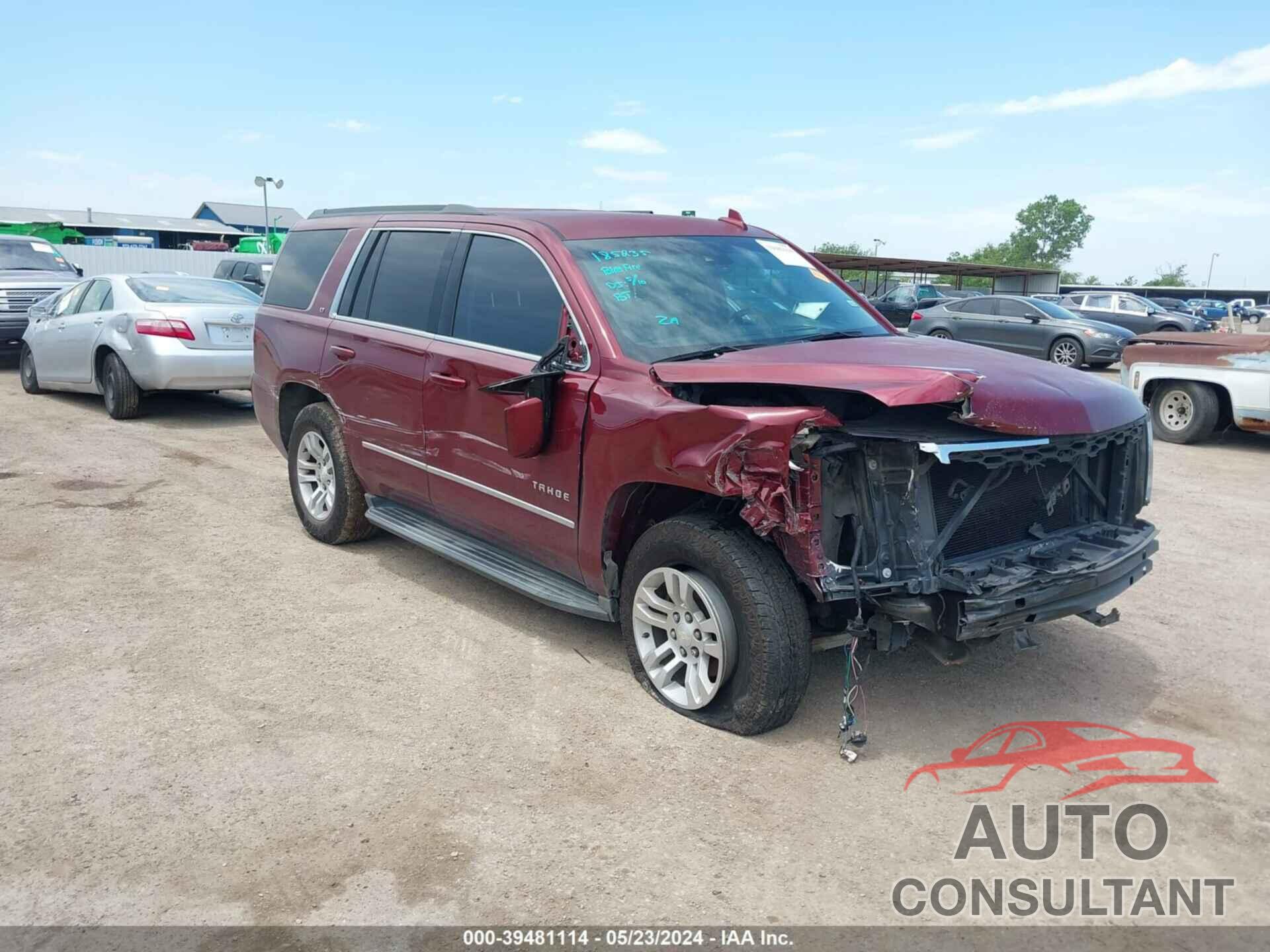 CHEVROLET TAHOE 2016 - 1GNSCBKC6GR196526