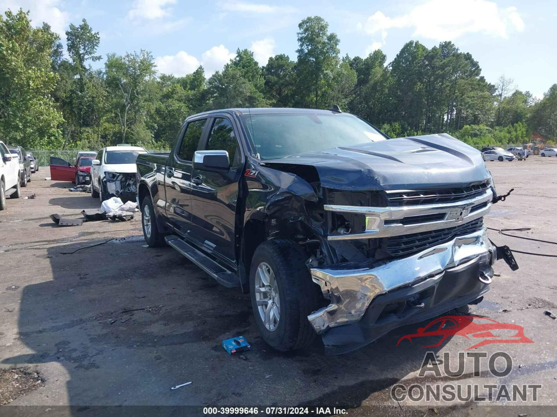 CHEVROLET SILVERADO 1500 2021 - 1GCUYDED9MZ296151