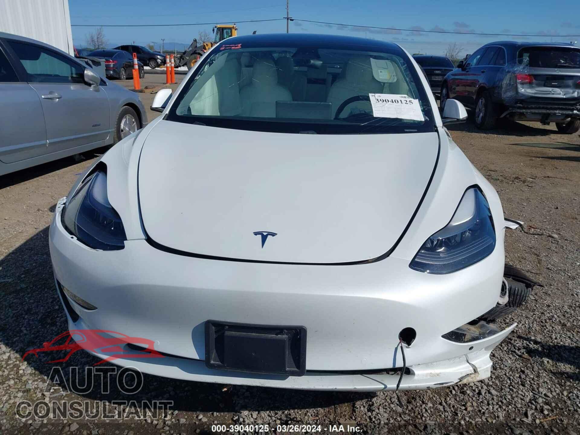 TESLA MODEL 3 2021 - 5YJ3E1EB4MF010231