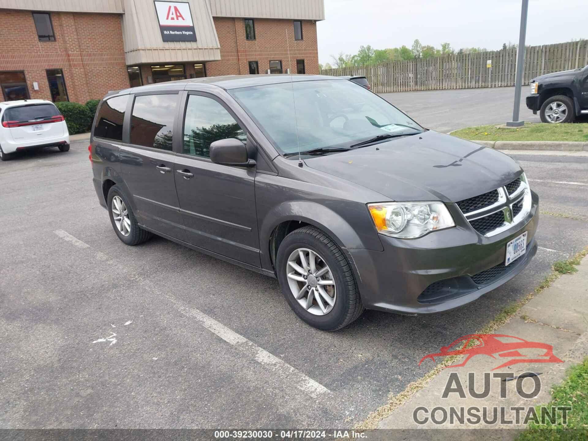 DODGE GRAND CARAVAN 2016 - 2C4RDGBGXGR349584