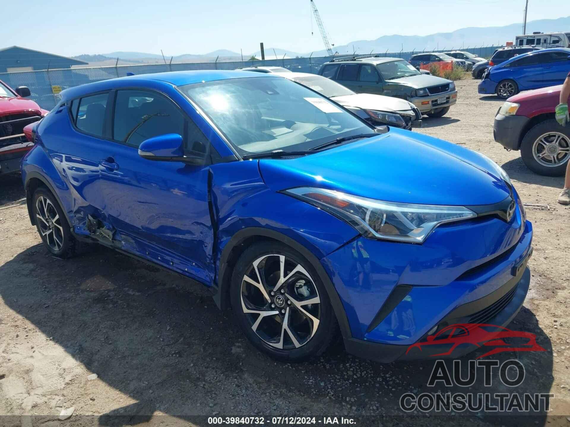 TOYOTA C-HR 2018 - NMTKHMBX8JR001414