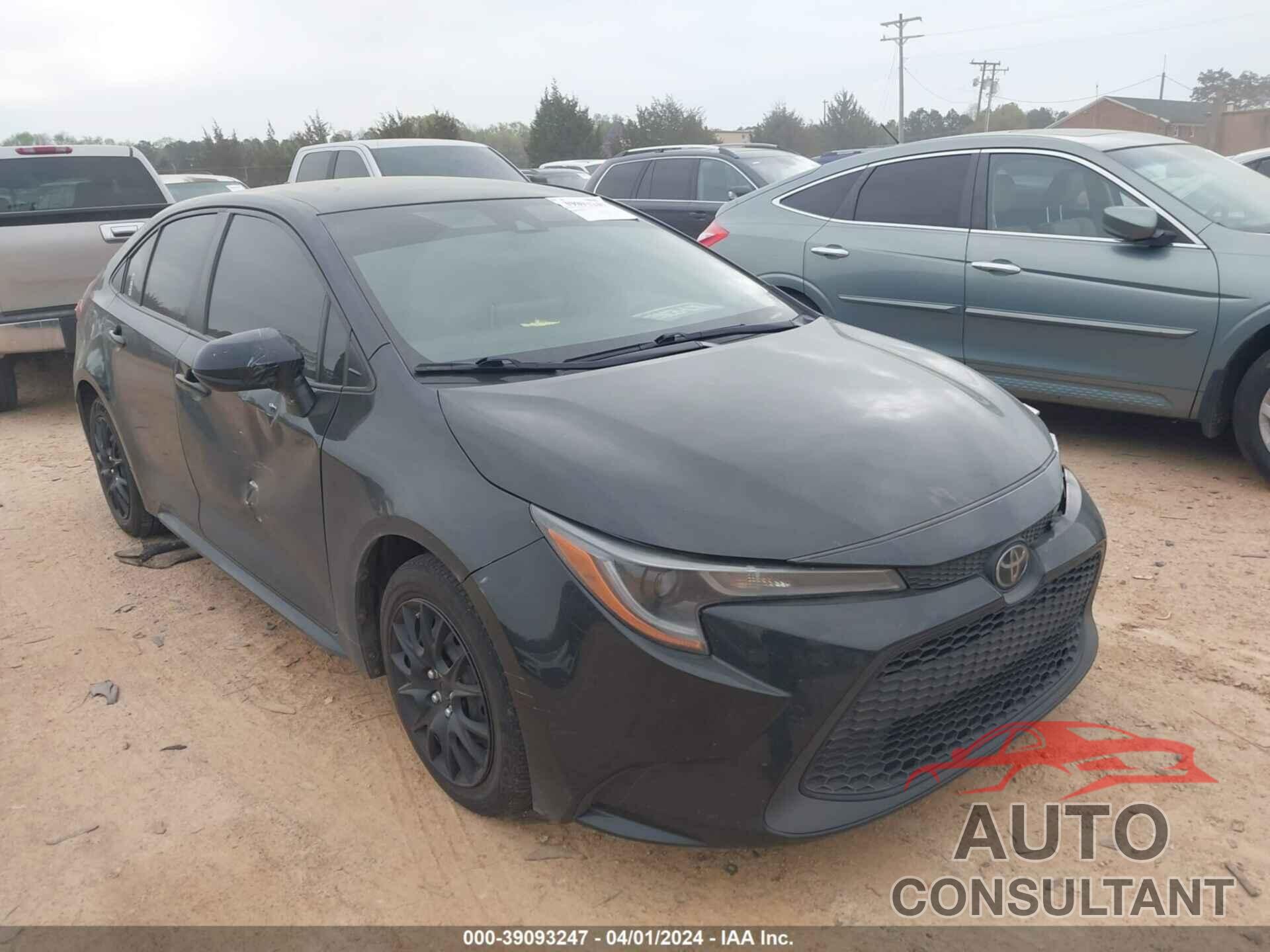 TOYOTA COROLLA 2020 - JTDEPRAE5LJ059348