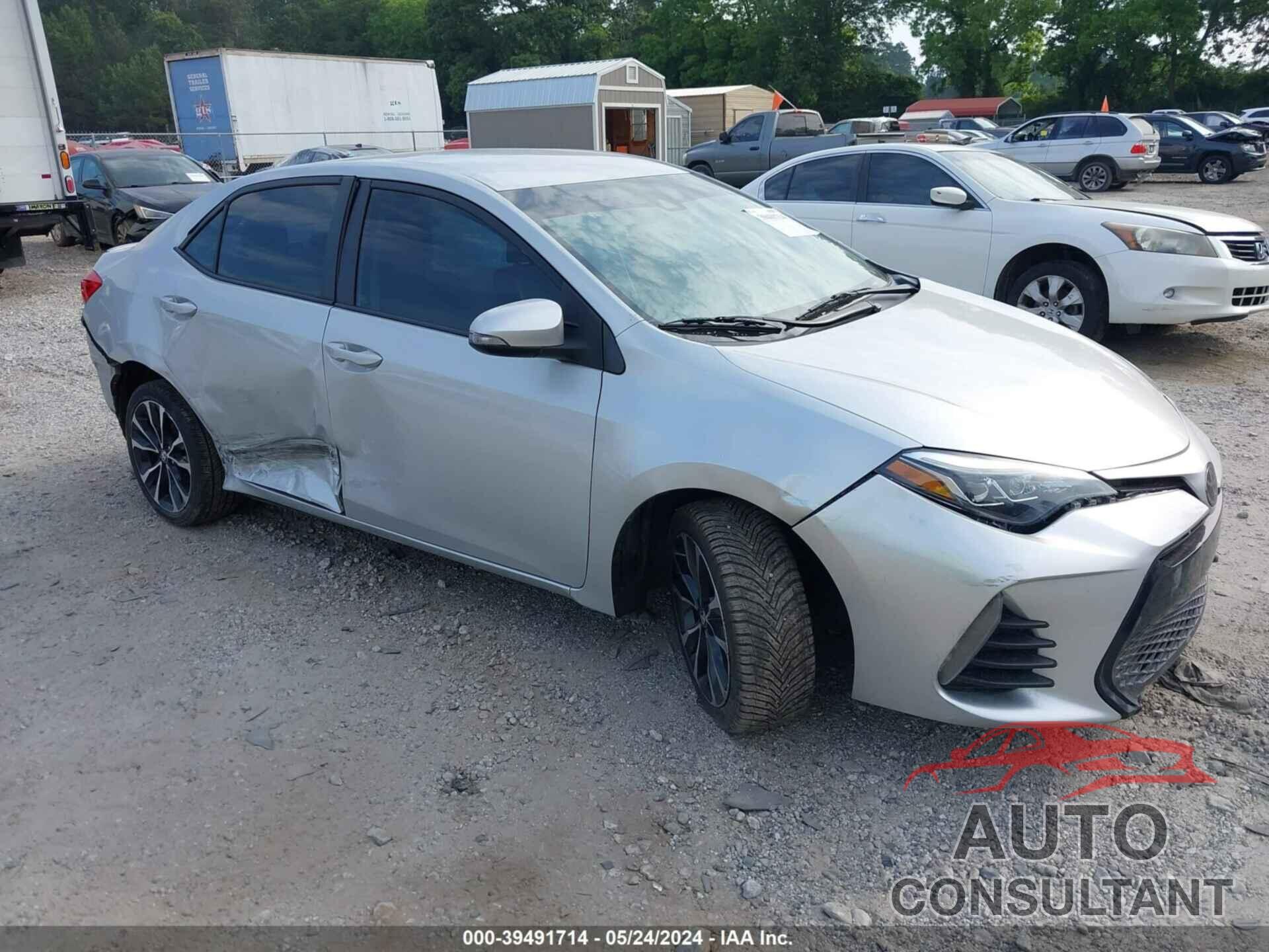 TOYOTA COROLLA 2019 - 5YFBURHE8KP922414
