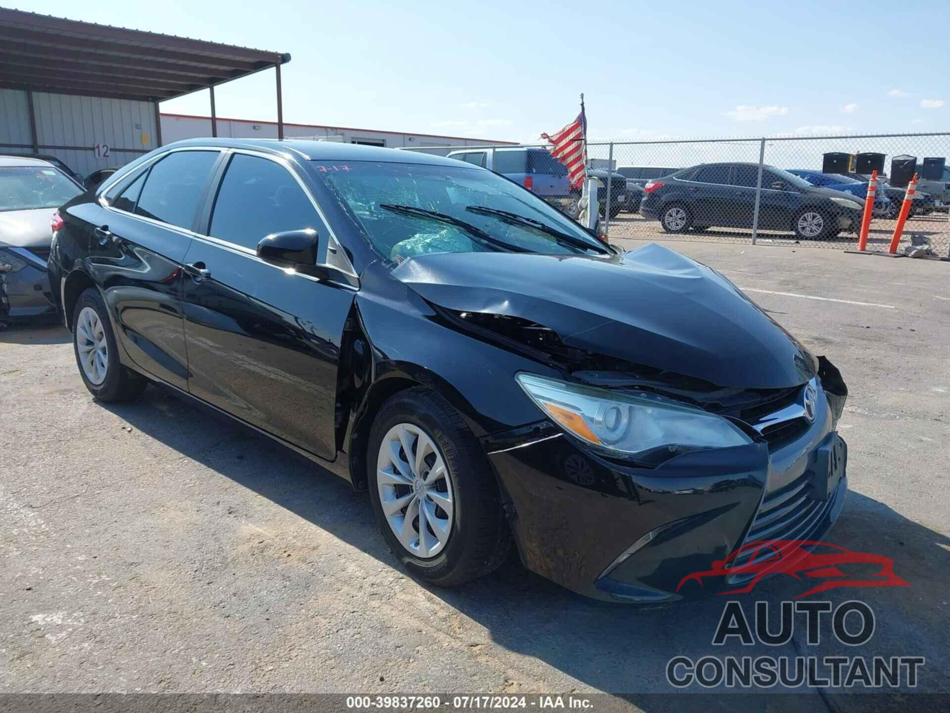 TOYOTA CAMRY 2017 - 4T1BF1FK9HU295332