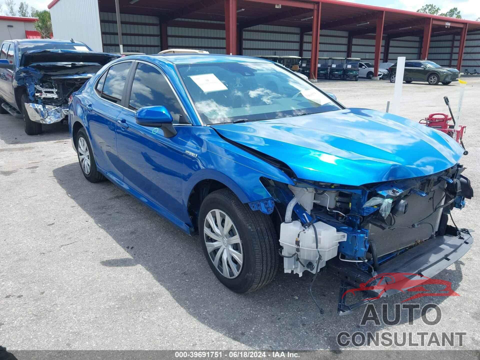 TOYOTA CAMRY HYBRID 2019 - 4T1B31HK5KU005052