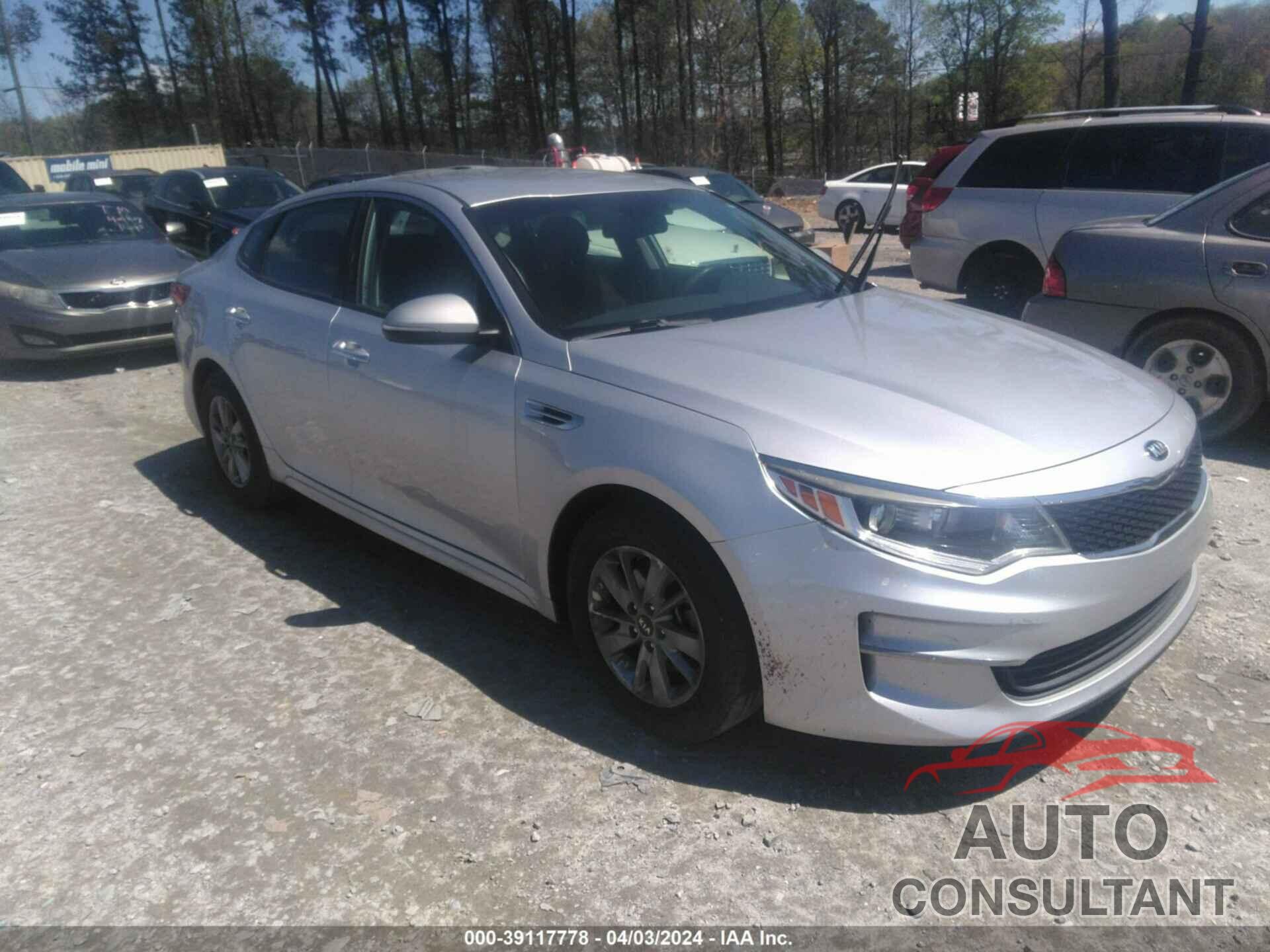 KIA OPTIMA 2016 - 5XXGT4L34GG121156