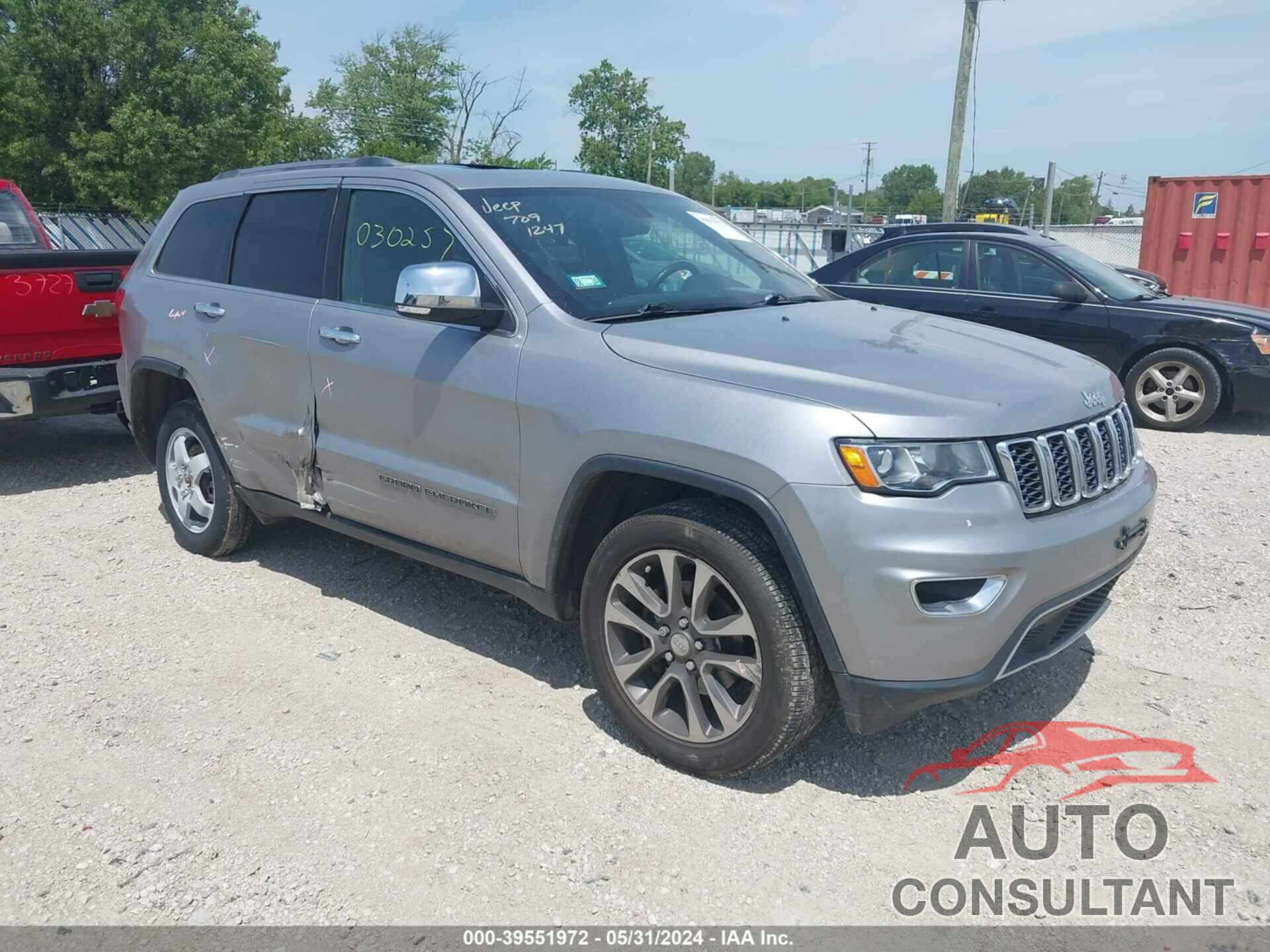 JEEP GRAND CHEROKEE 2018 - 1C4RJFBG0JC208011