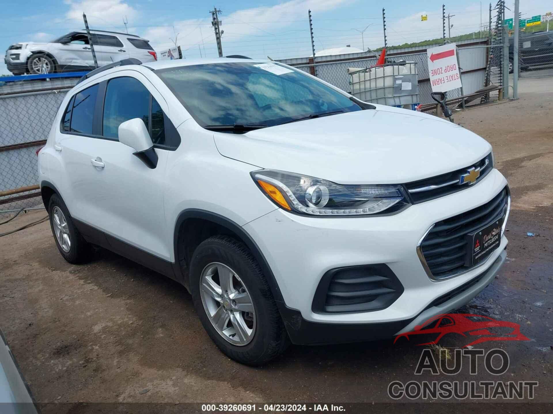 CHEVROLET TRAX 2022 - KL7CJPSM1NB522468