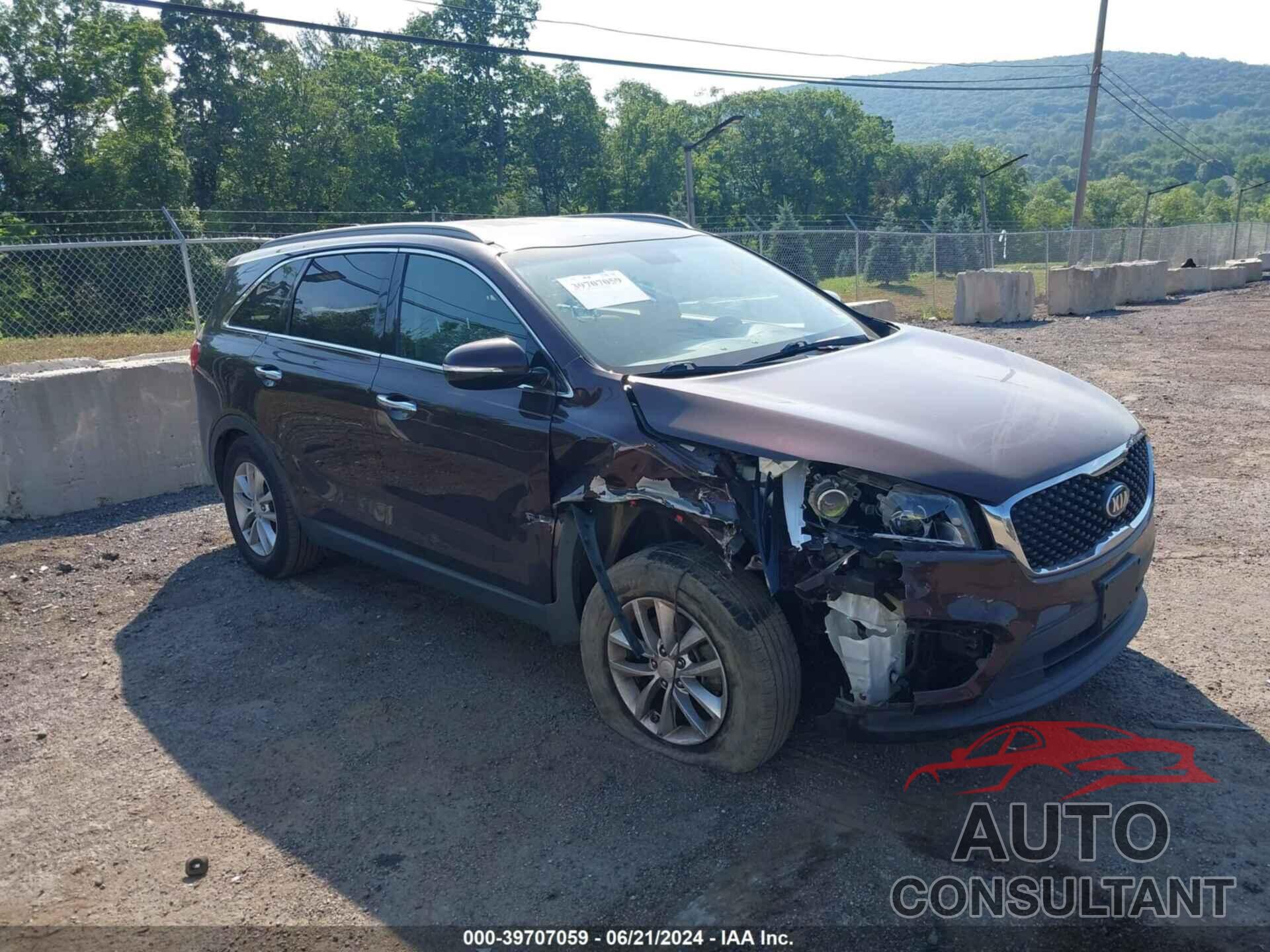 KIA SORENTO 2016 - 5XYPG4A30GG037483