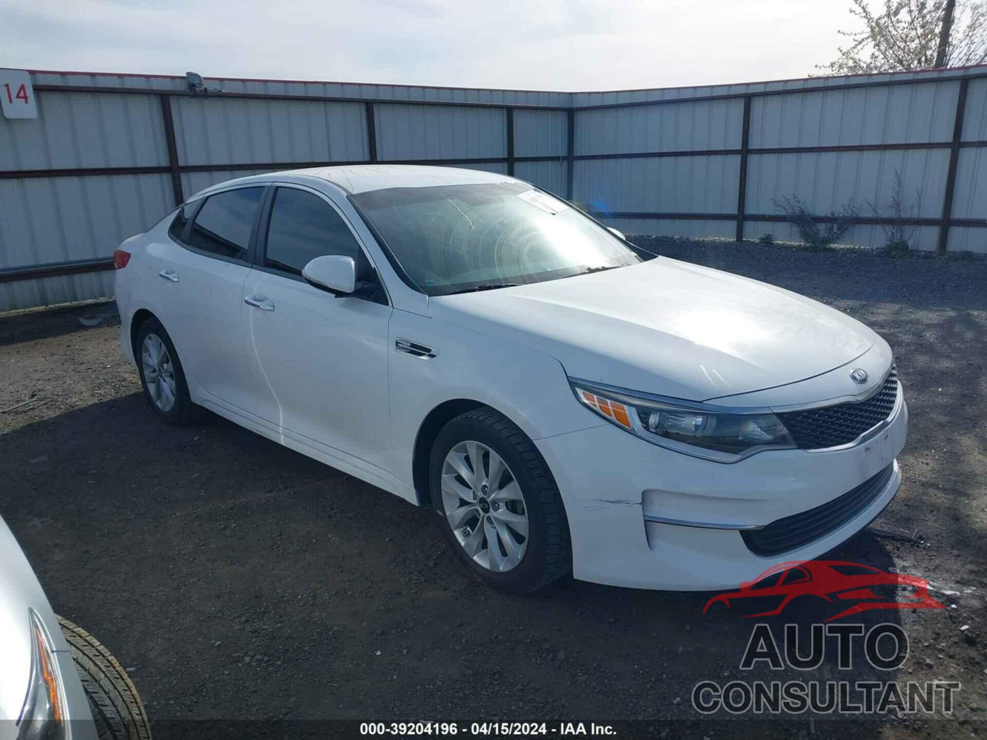 KIA OPTIMA 2016 - 5XXGT4L32GG081689