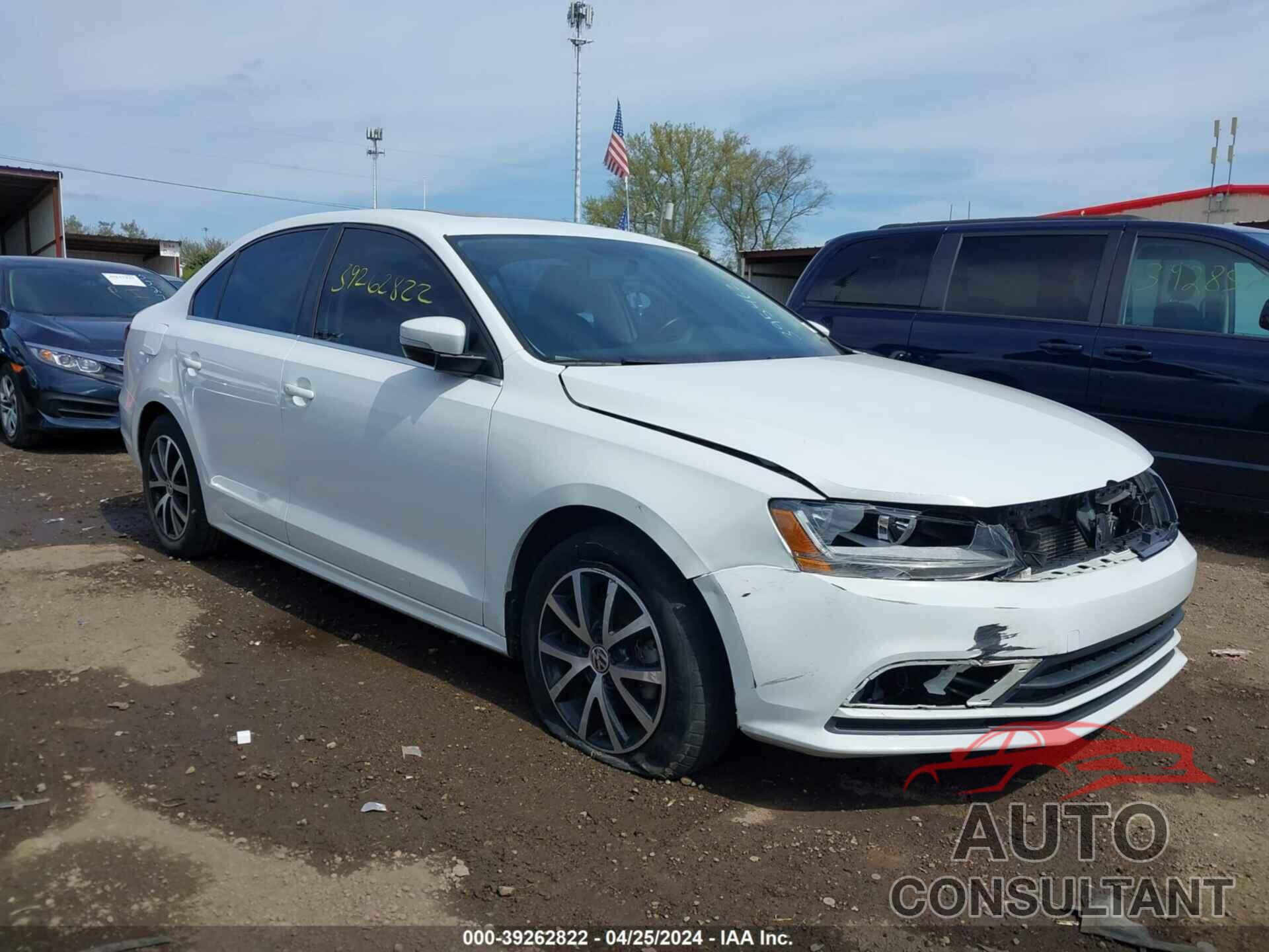 VOLKSWAGEN JETTA 2017 - 3VWDB7AJ2HM395462