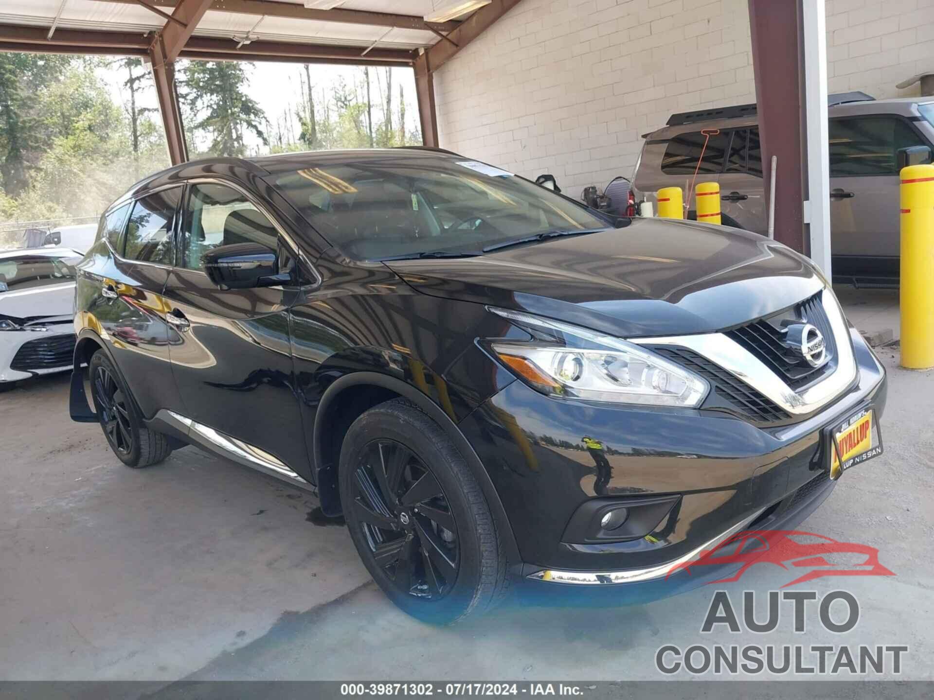 NISSAN MURANO 2017 - 5N1AZ2MH0HN203521