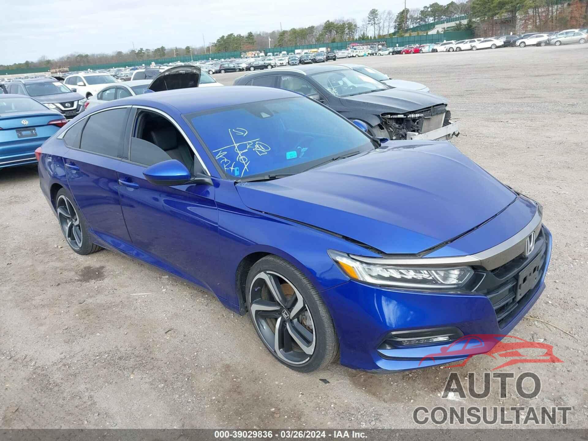 HONDA ACCORD 2019 - 1HGCV1F30KA140182