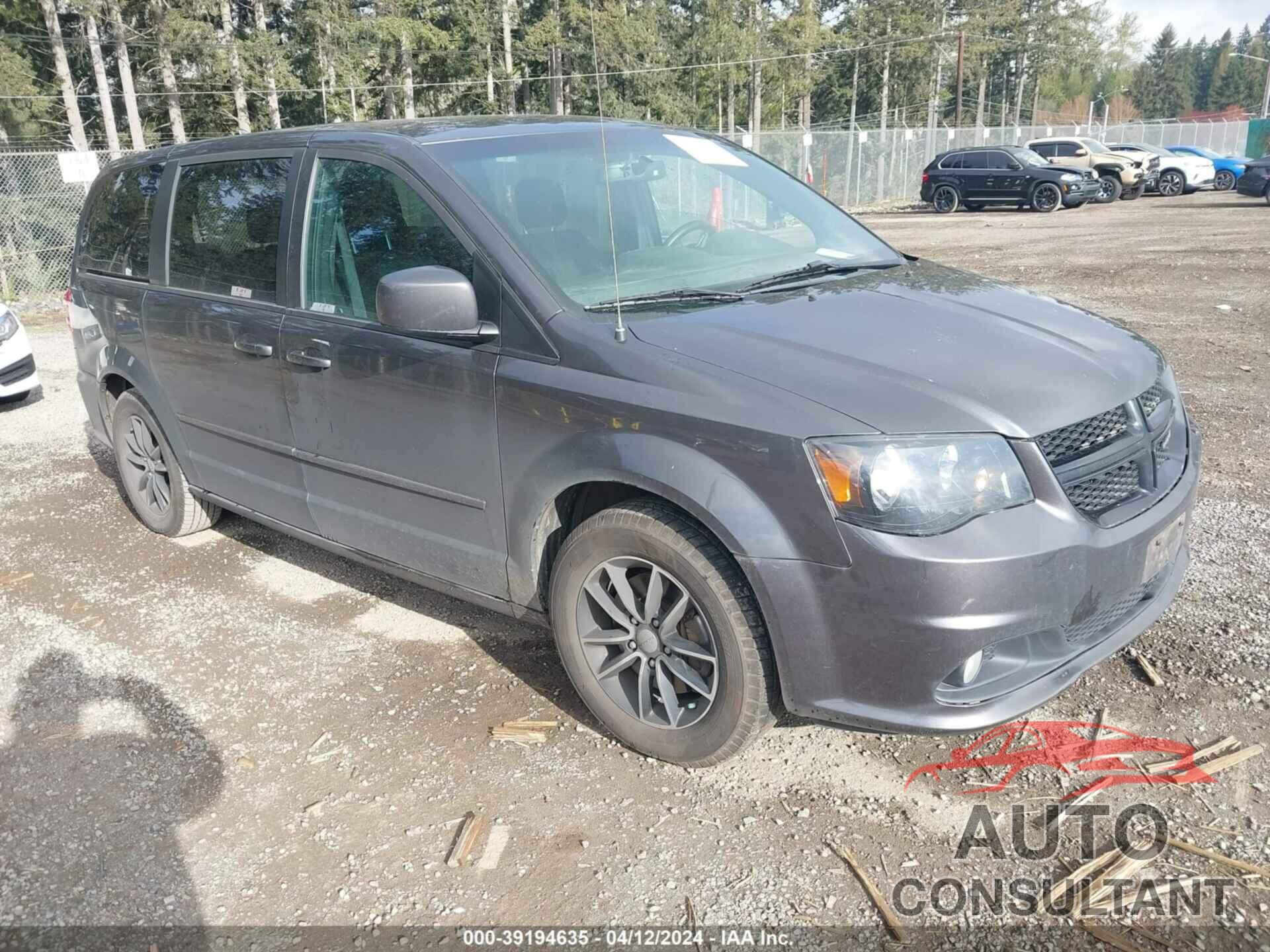 DODGE GRAND CARAVAN 2016 - 2C4RDGCG2GR362859