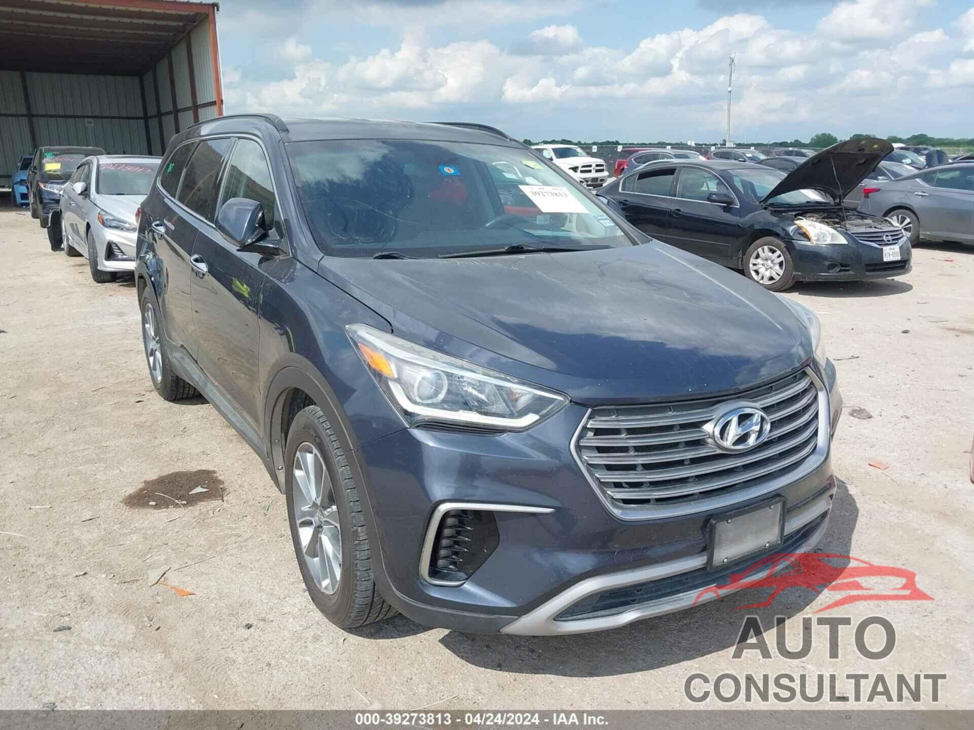 HYUNDAI SANTA FE 2017 - KM8SM4HF4HU187739