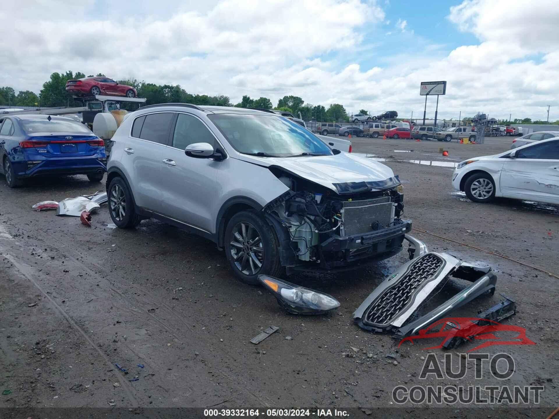 KIA SPORTAGE 2020 - KNDP63ACXL7801909