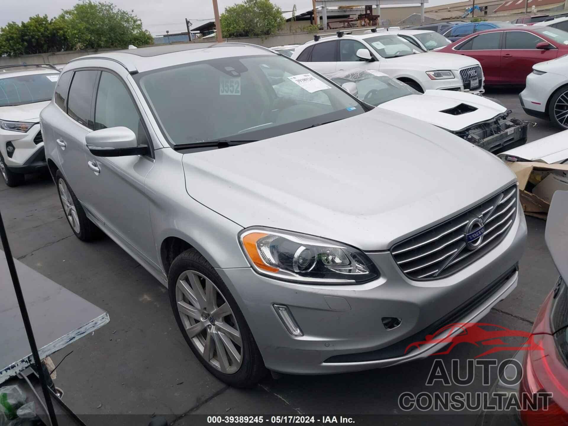 VOLVO XC60 2017 - YV440MDU4H2211902