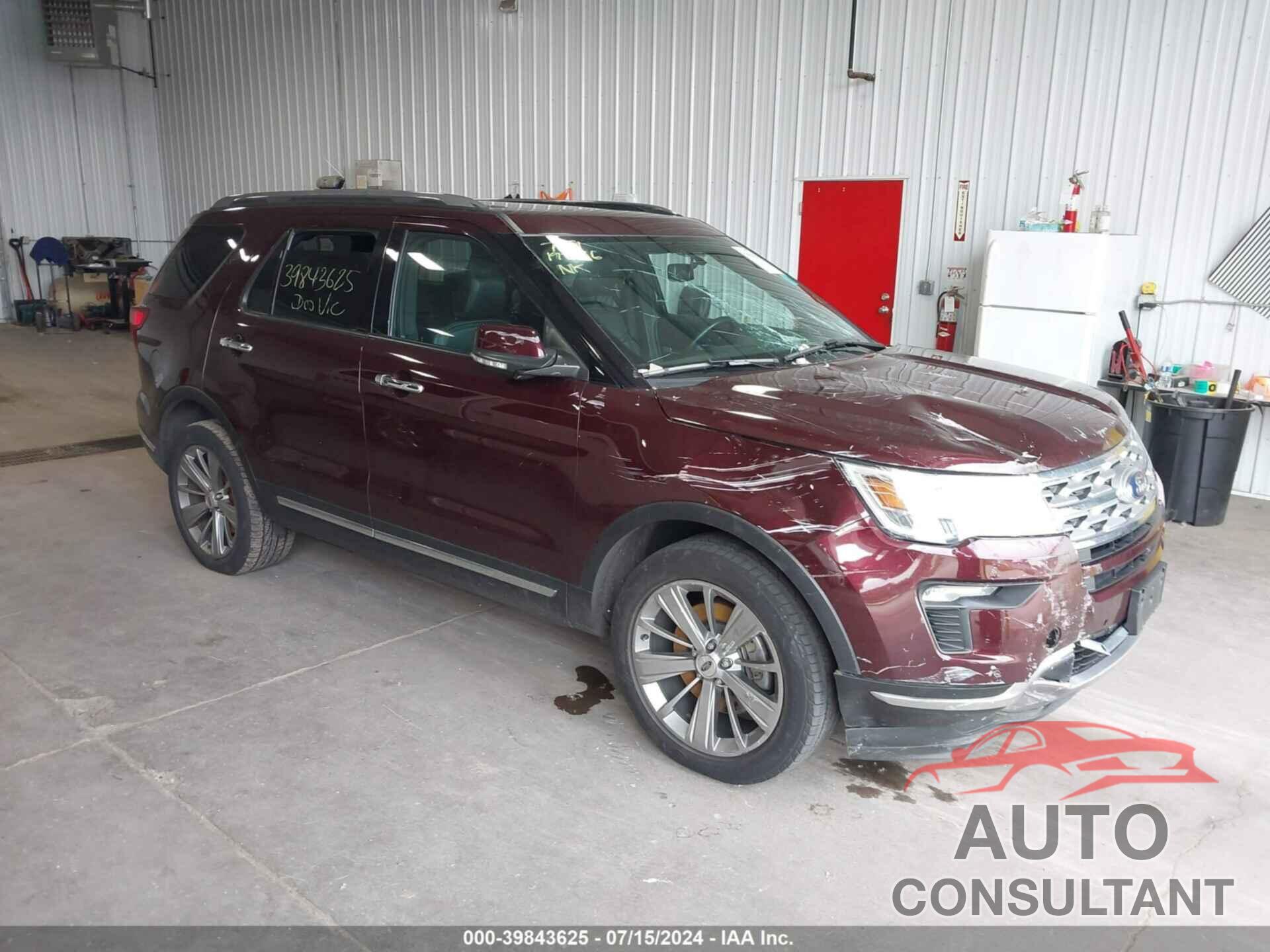 FORD EXPLORER 2018 - 1FM5K8F82JGA14255