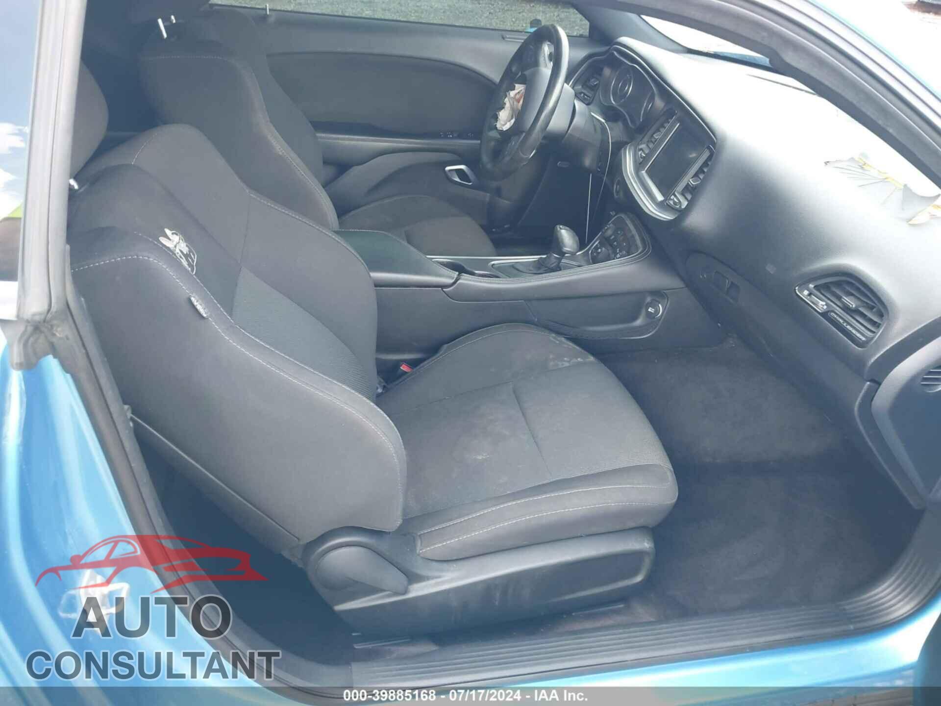 DODGE CHALLENGER 2016 - 2C3CDZFJ6GH148637