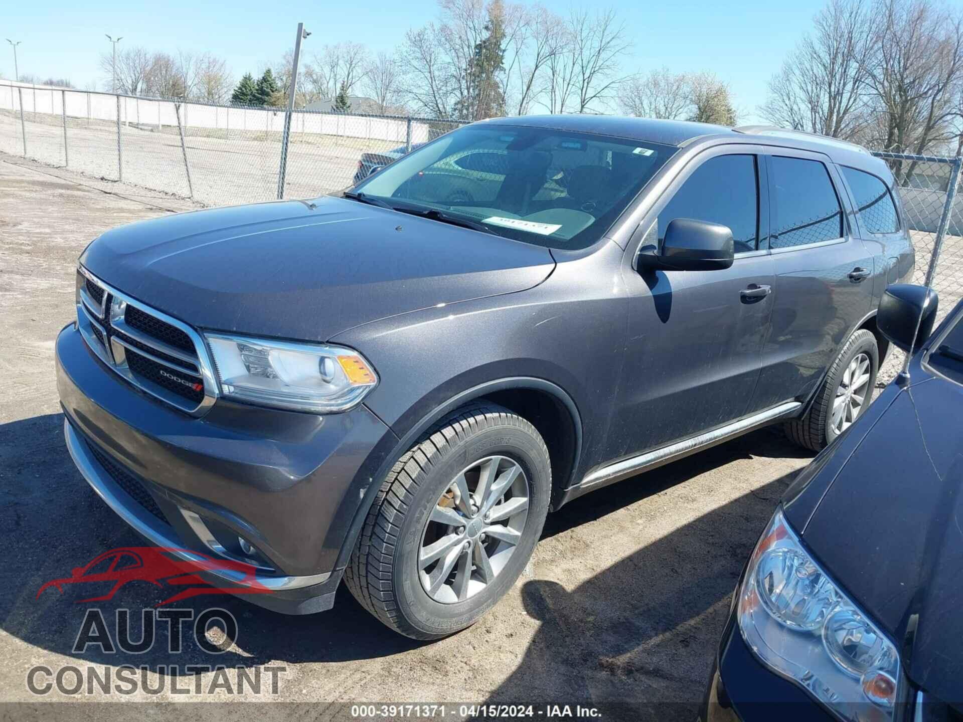 DODGE DURANGO 2017 - 1C4RDJAG2HC857539